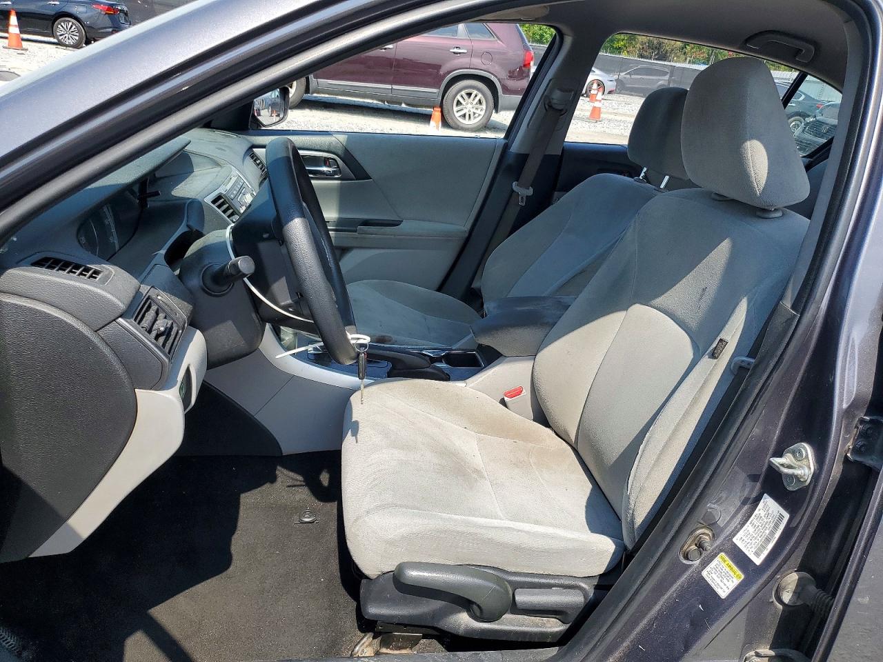2013 Honda Accord Lx Gray vin: 1HGCR2F32DA002477