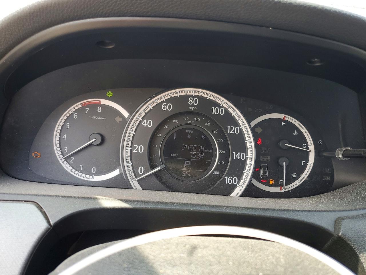 2013 Honda Accord Lx Gray vin: 1HGCR2F32DA002477