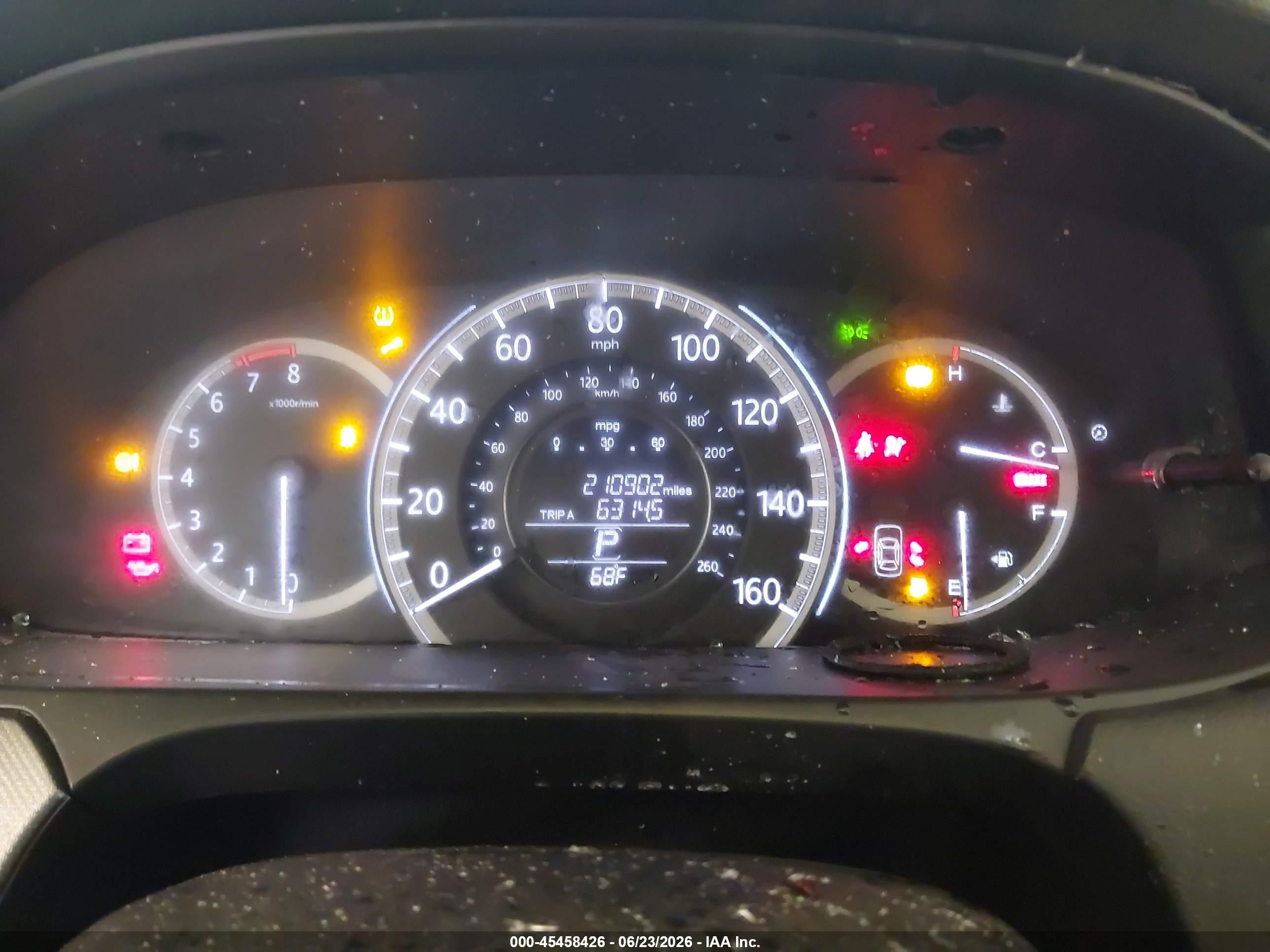 2013 Honda Accord Lx Silver vin: 1HGCR2F32DA006352