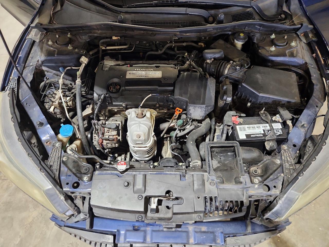 2013 Honda Accord Lx Blue vin: 1HGCR2F32DA006397