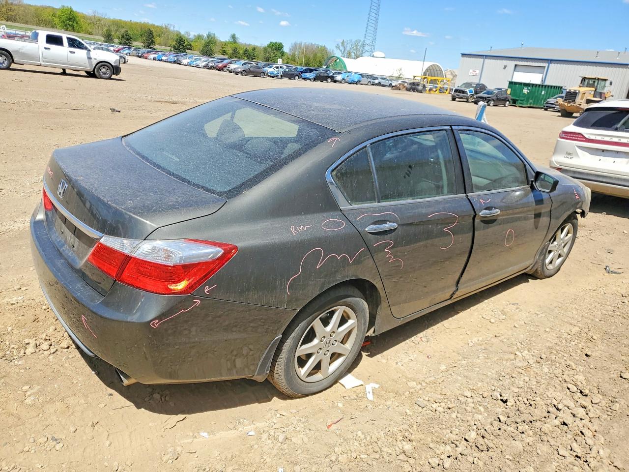 2013 Honda Accord Lx Charcoal vin: 1HGCR2F32DA008148