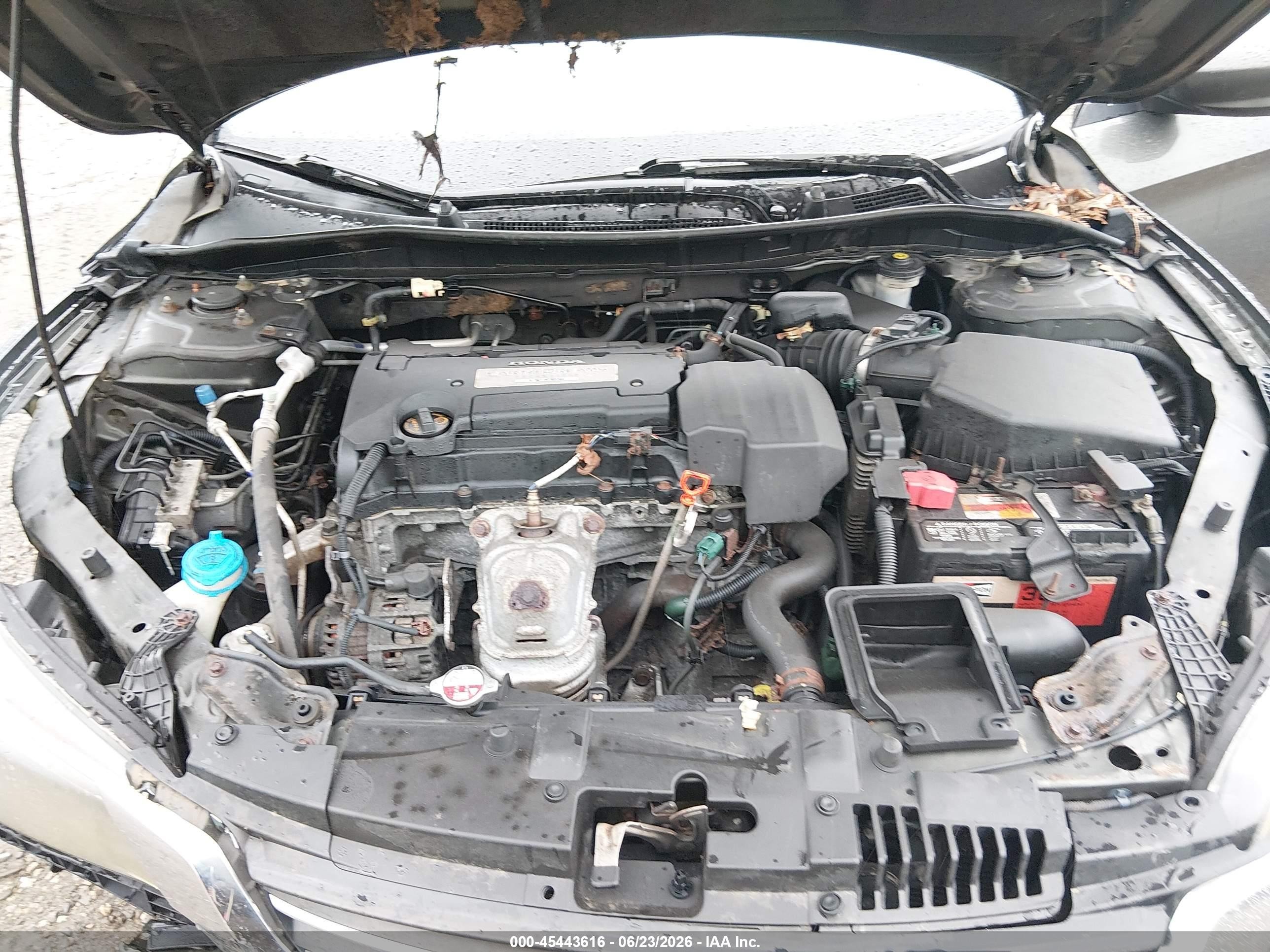 2013 Honda Accord Lx Gray vin: 1HGCR2F32DA028027