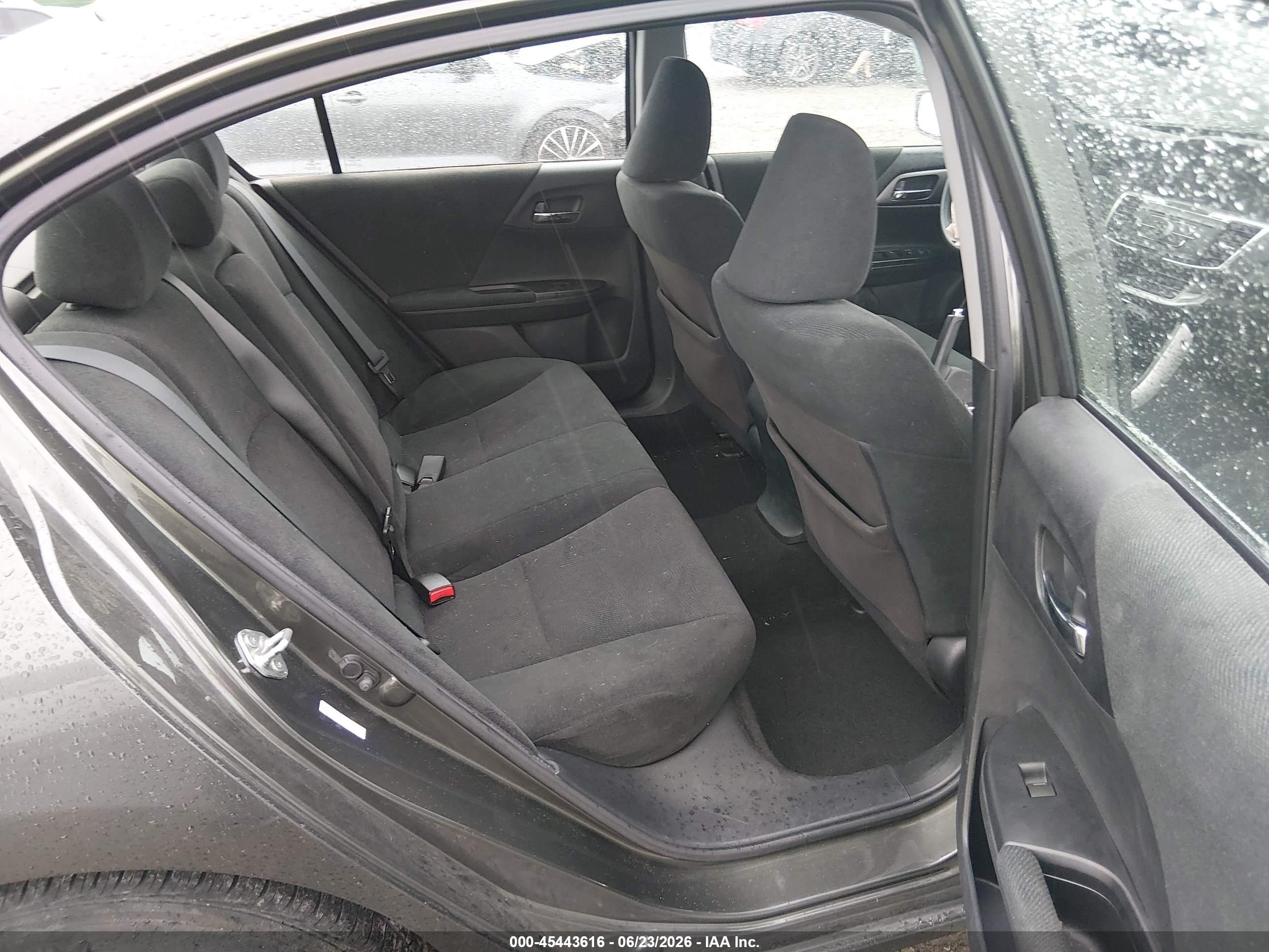 2013 Honda Accord Lx Gray vin: 1HGCR2F32DA028027