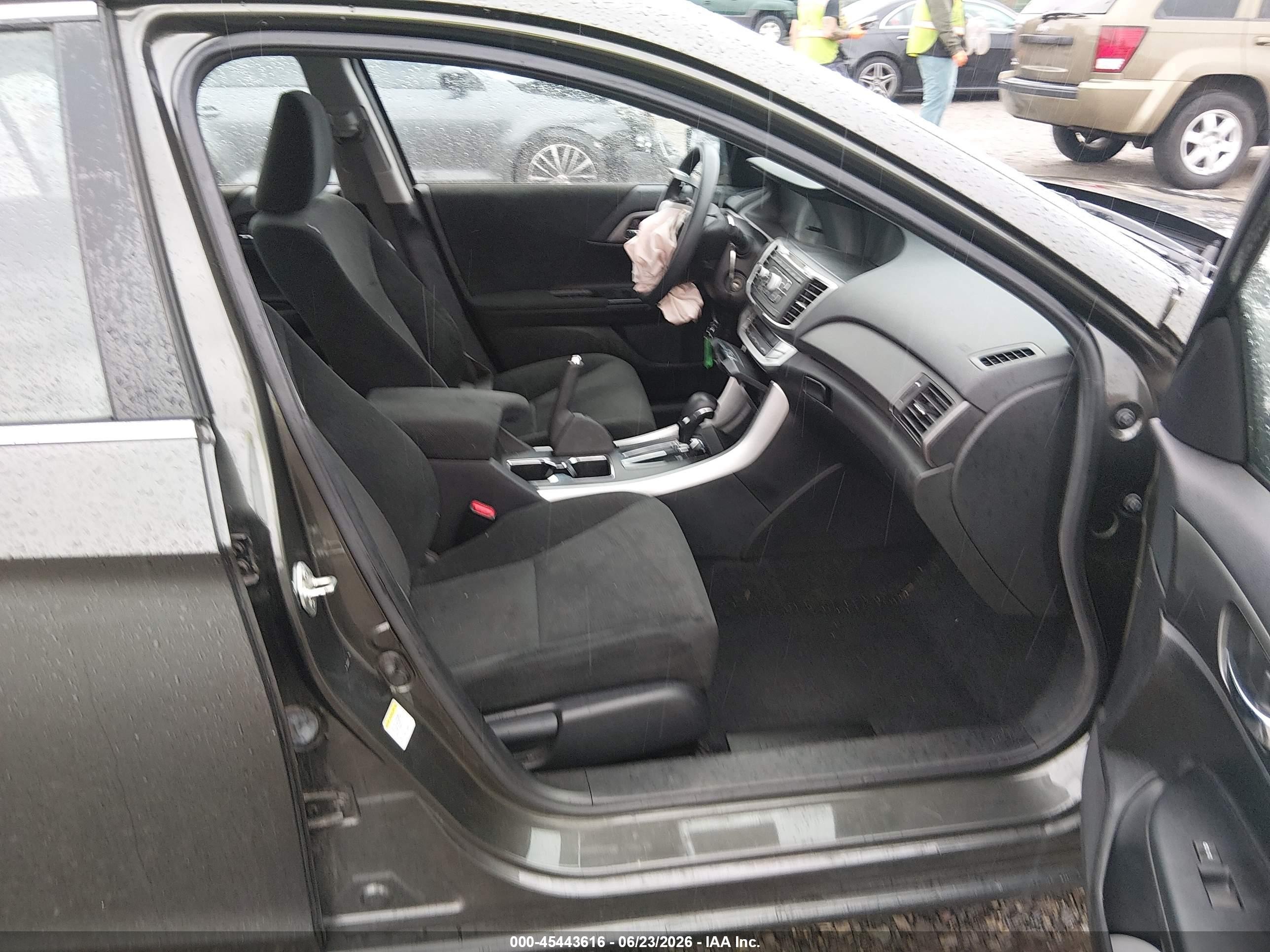 2013 Honda Accord Lx Gray vin: 1HGCR2F32DA028027