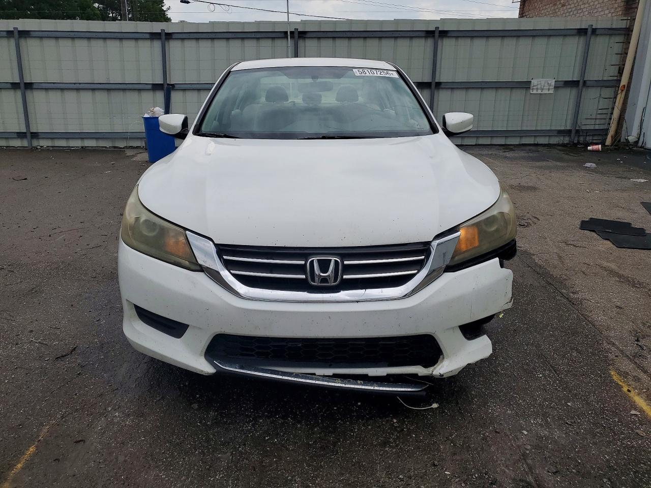 2013 Honda Accord Lx White vin: 1HGCR2F32DA064431