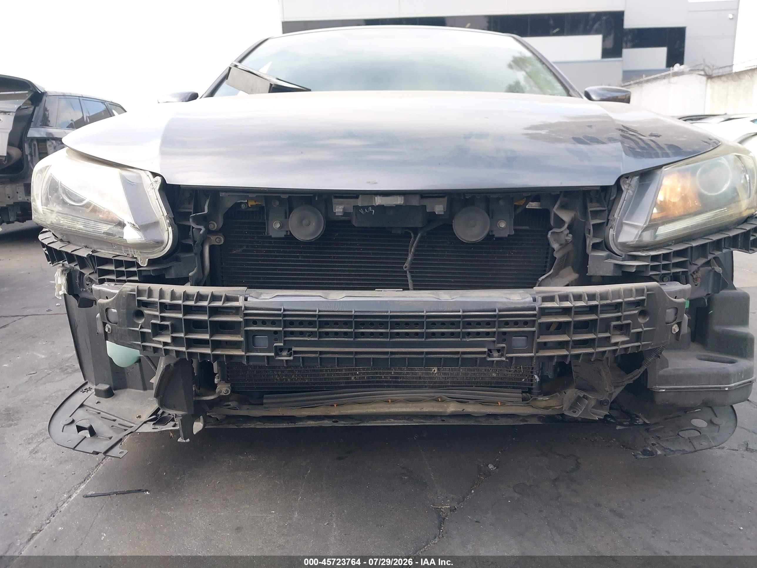 2013 Honda Accord Lx Gray vin: 1HGCR2F32DA067555