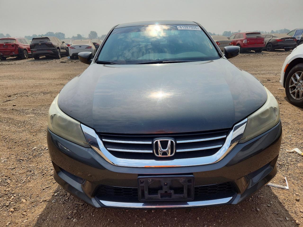 2013 Honda Accord Lx Gray vin: 1HGCR2F32DA088728