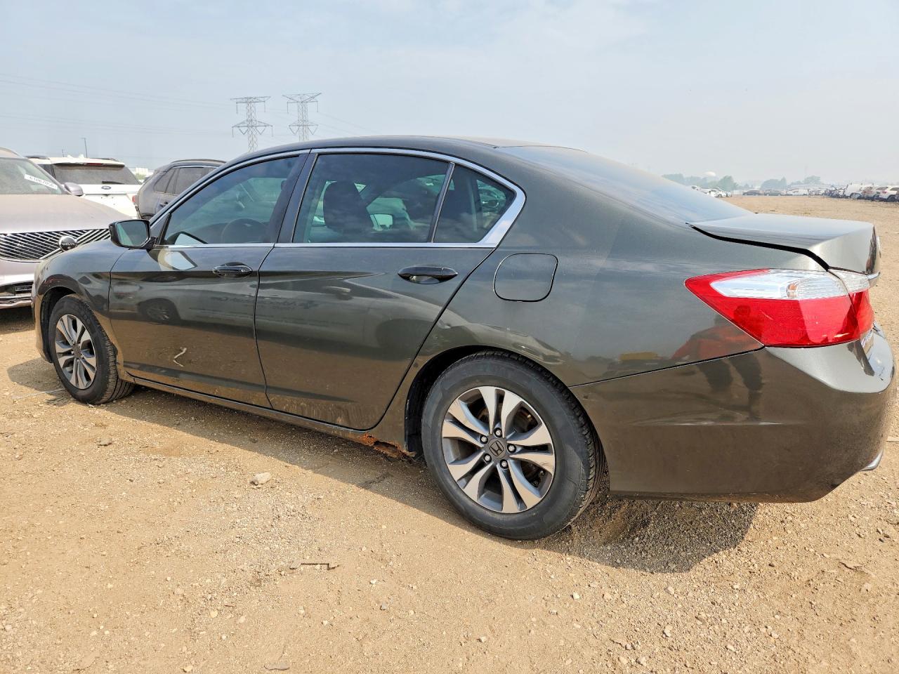 2013 Honda Accord Lx Gray vin: 1HGCR2F32DA088728