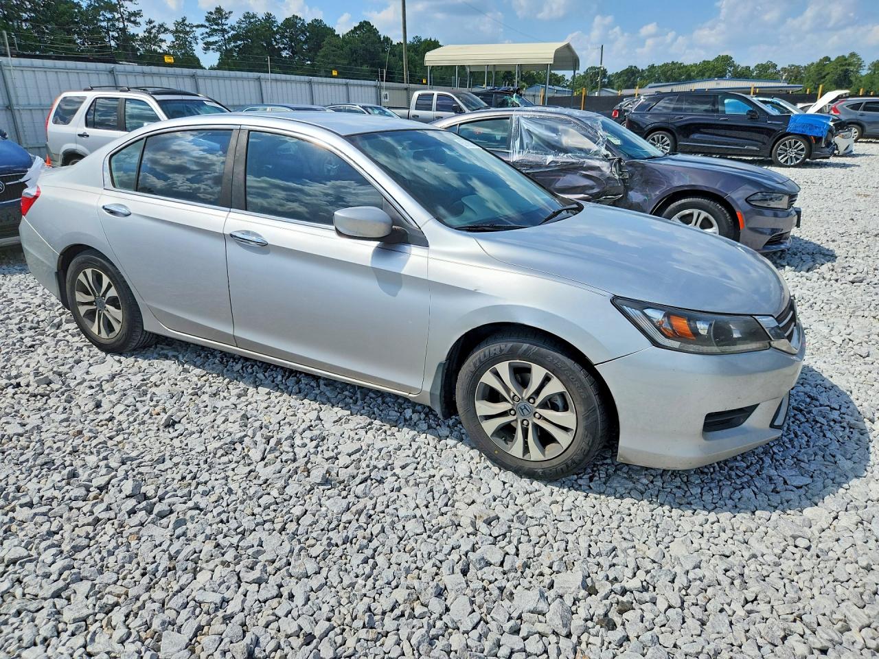 2013 Honda Accord Lx Серебряный vin: 1HGCR2F32DA095467
