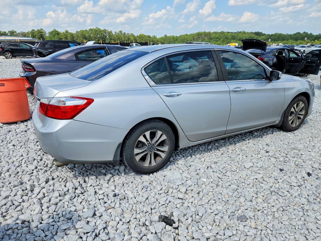 2013 Honda Accord Lx Серебряный vin: 1HGCR2F32DA095467