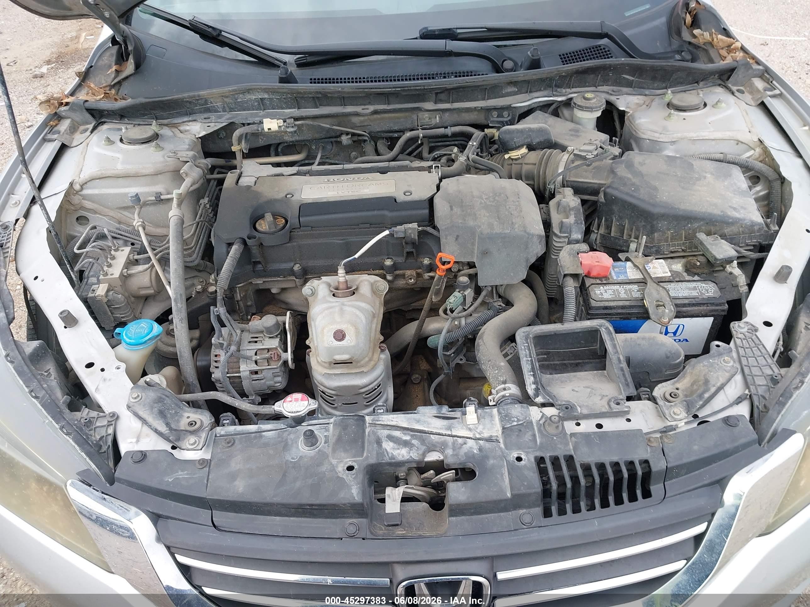 2013 Honda Accord Lx Silver vin: 1HGCR2F32DA101770