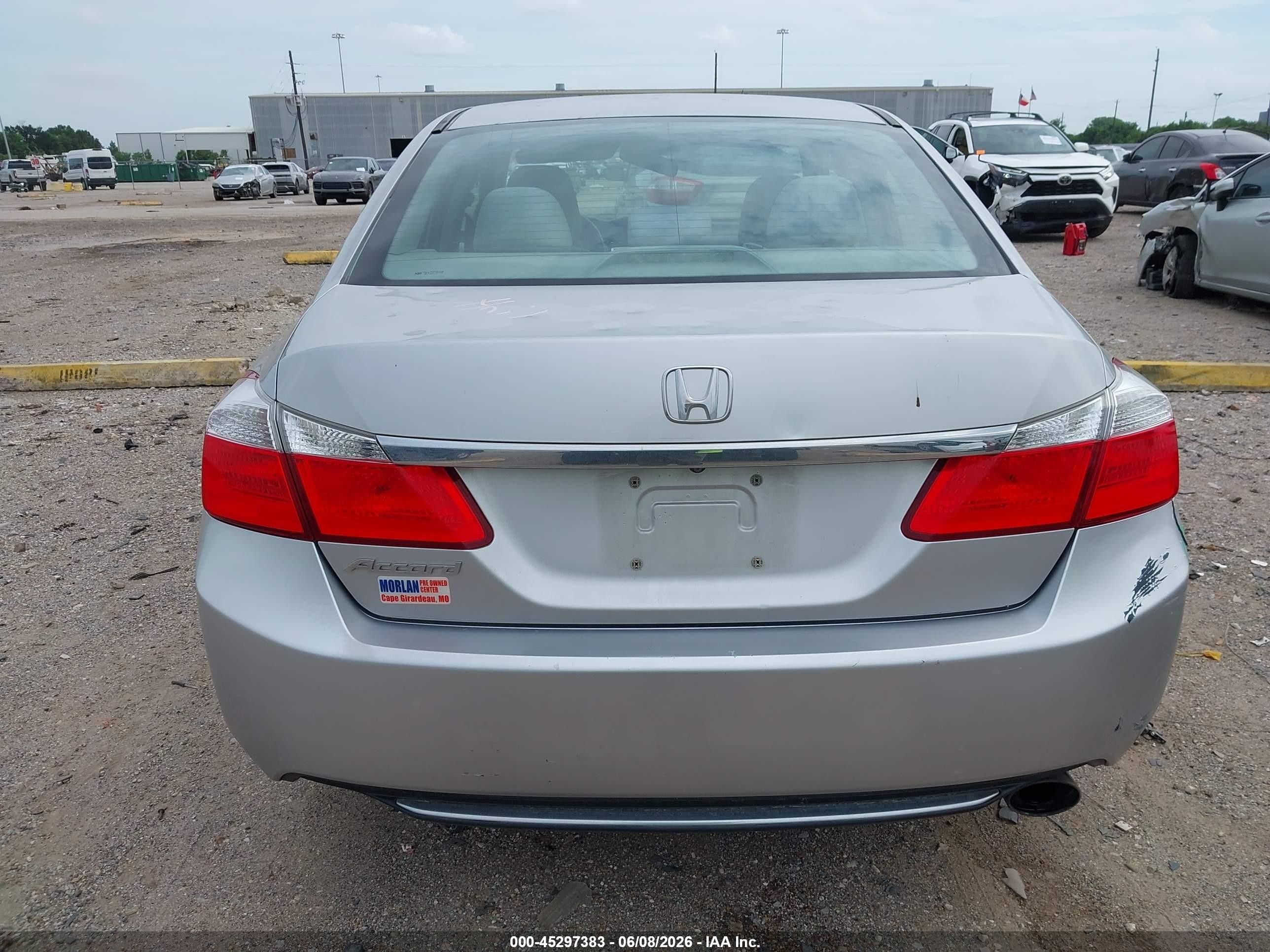 2013 Honda Accord Lx Silver vin: 1HGCR2F32DA101770