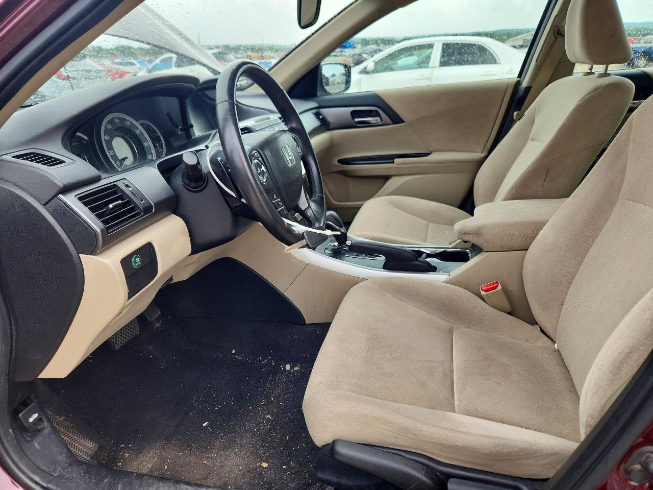 2013 Honda Accord Lx Burgundy vin: 1HGCR2F32DA126040