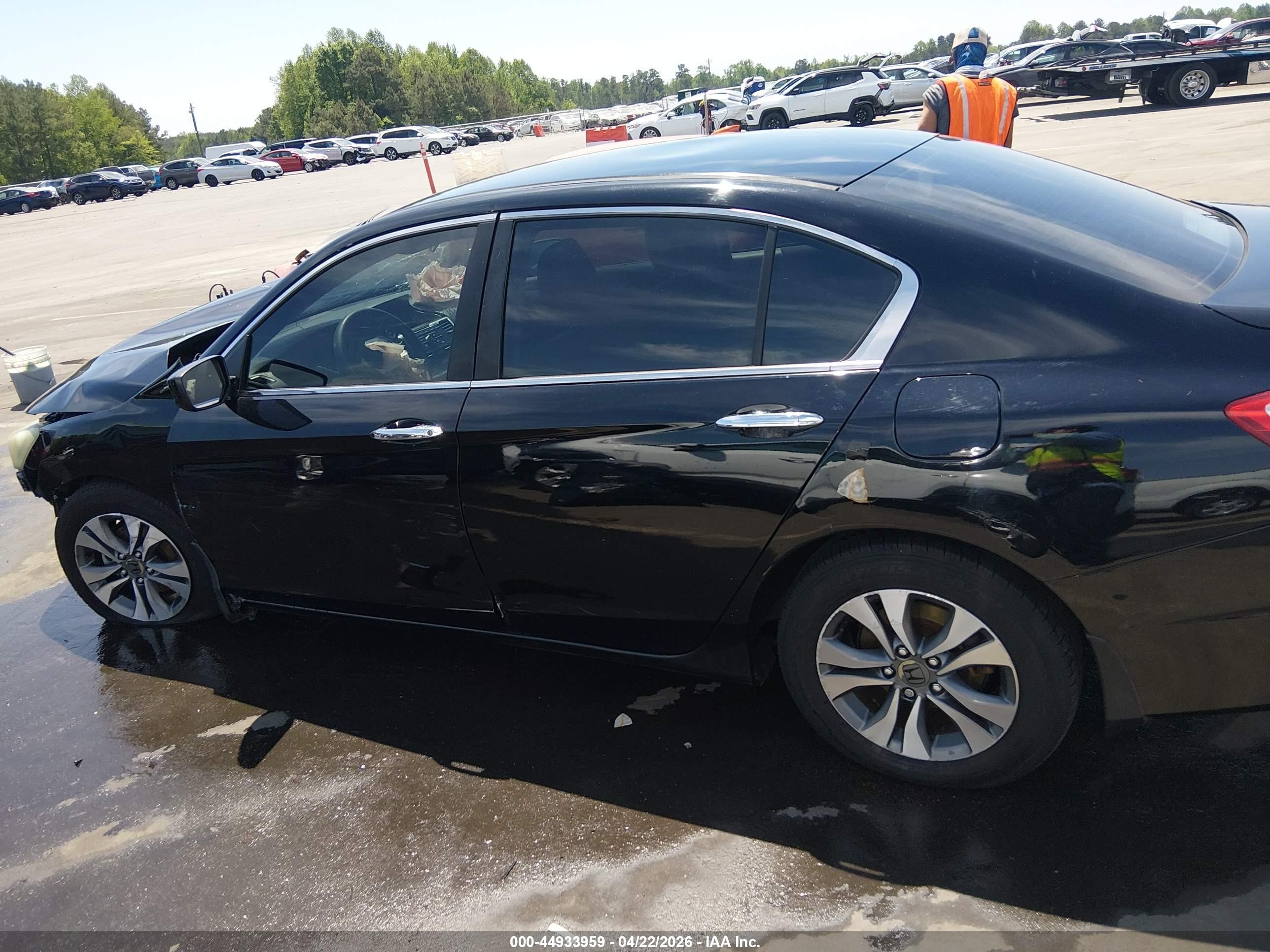2013 Honda Accord Lx Черный vin: 1HGCR2F32DA128080