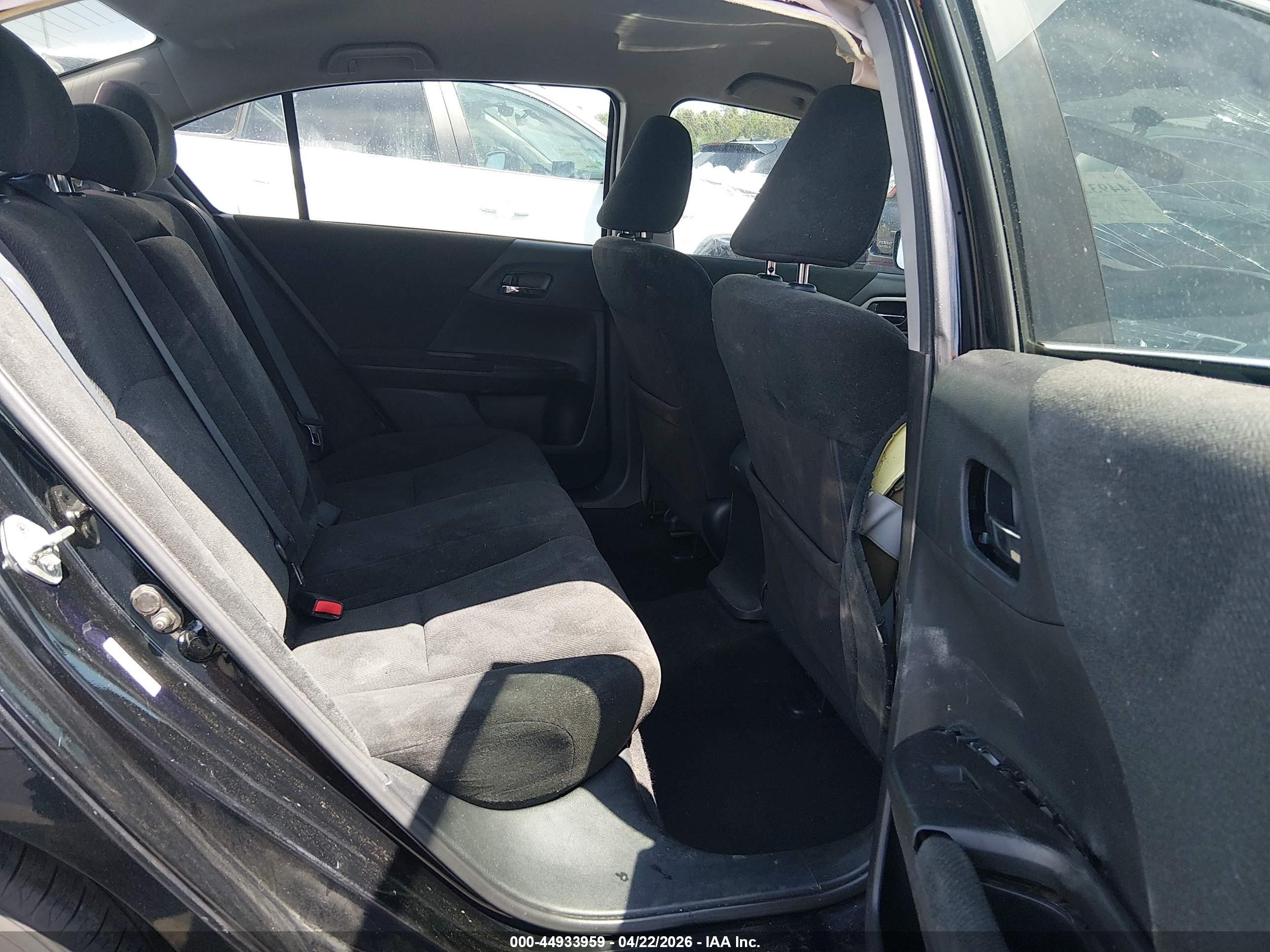 2013 Honda Accord Lx Черный vin: 1HGCR2F32DA128080