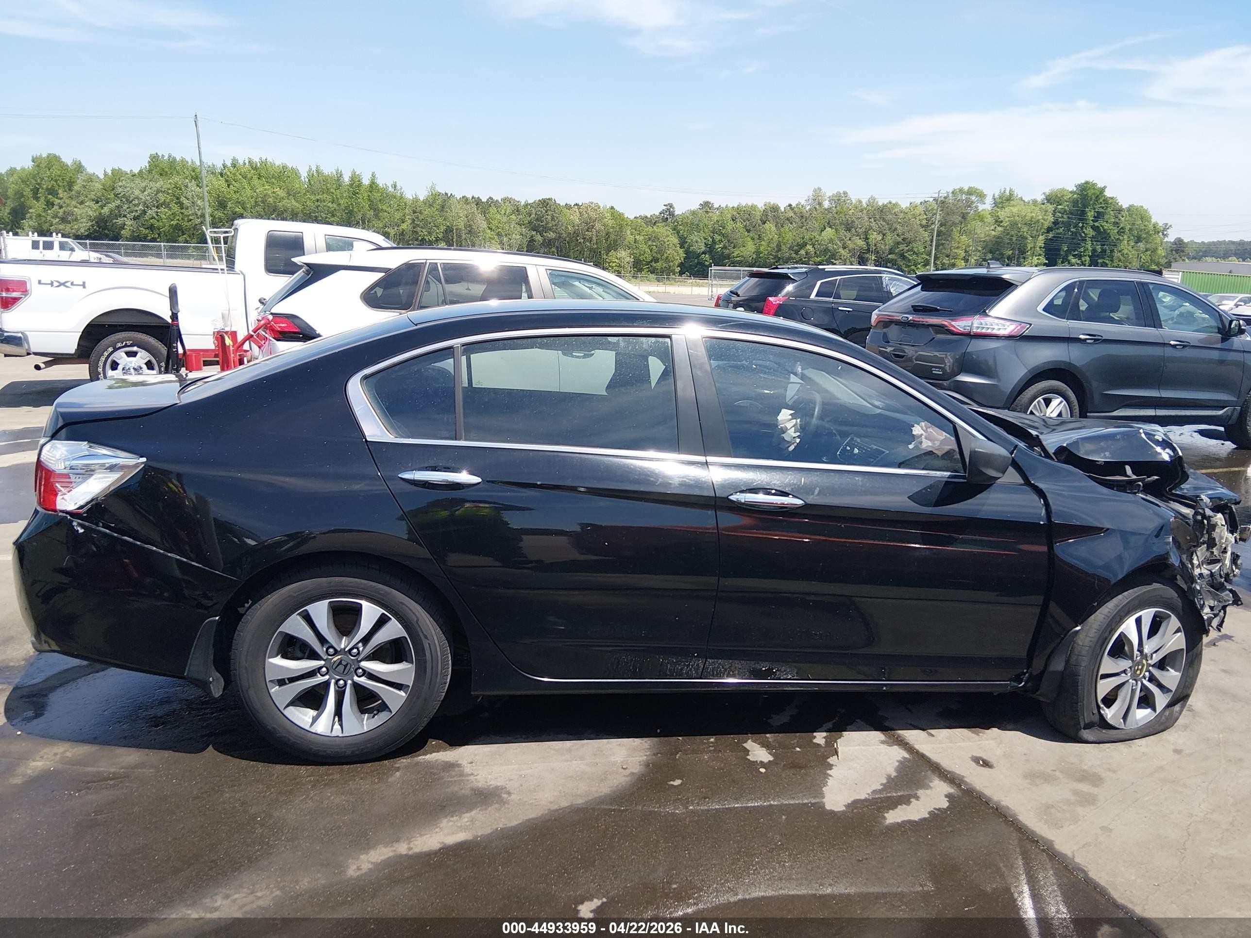 2013 Honda Accord Lx Черный vin: 1HGCR2F32DA128080