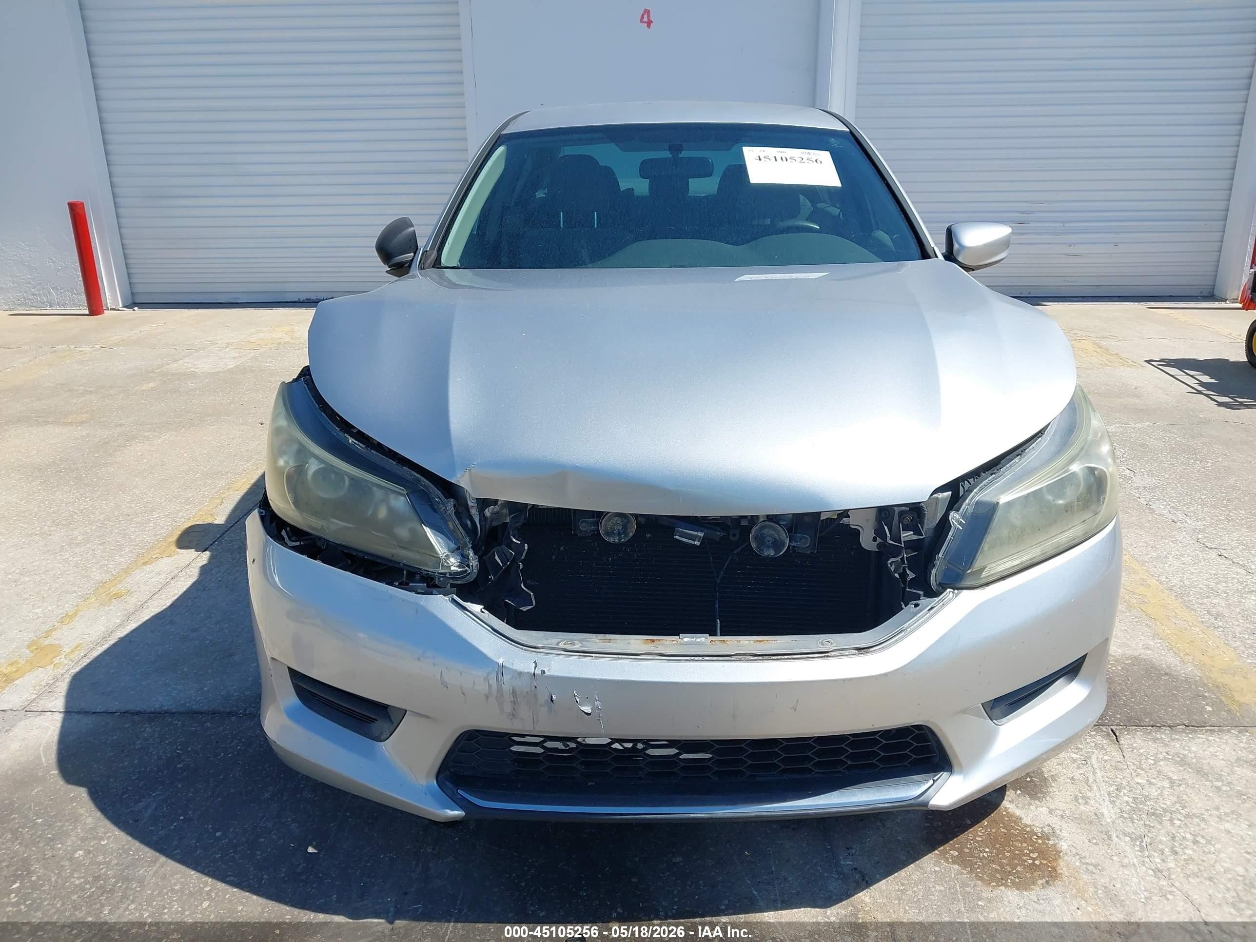 2013 Honda Accord Lx Silver vin: 1HGCR2F32DA131237
