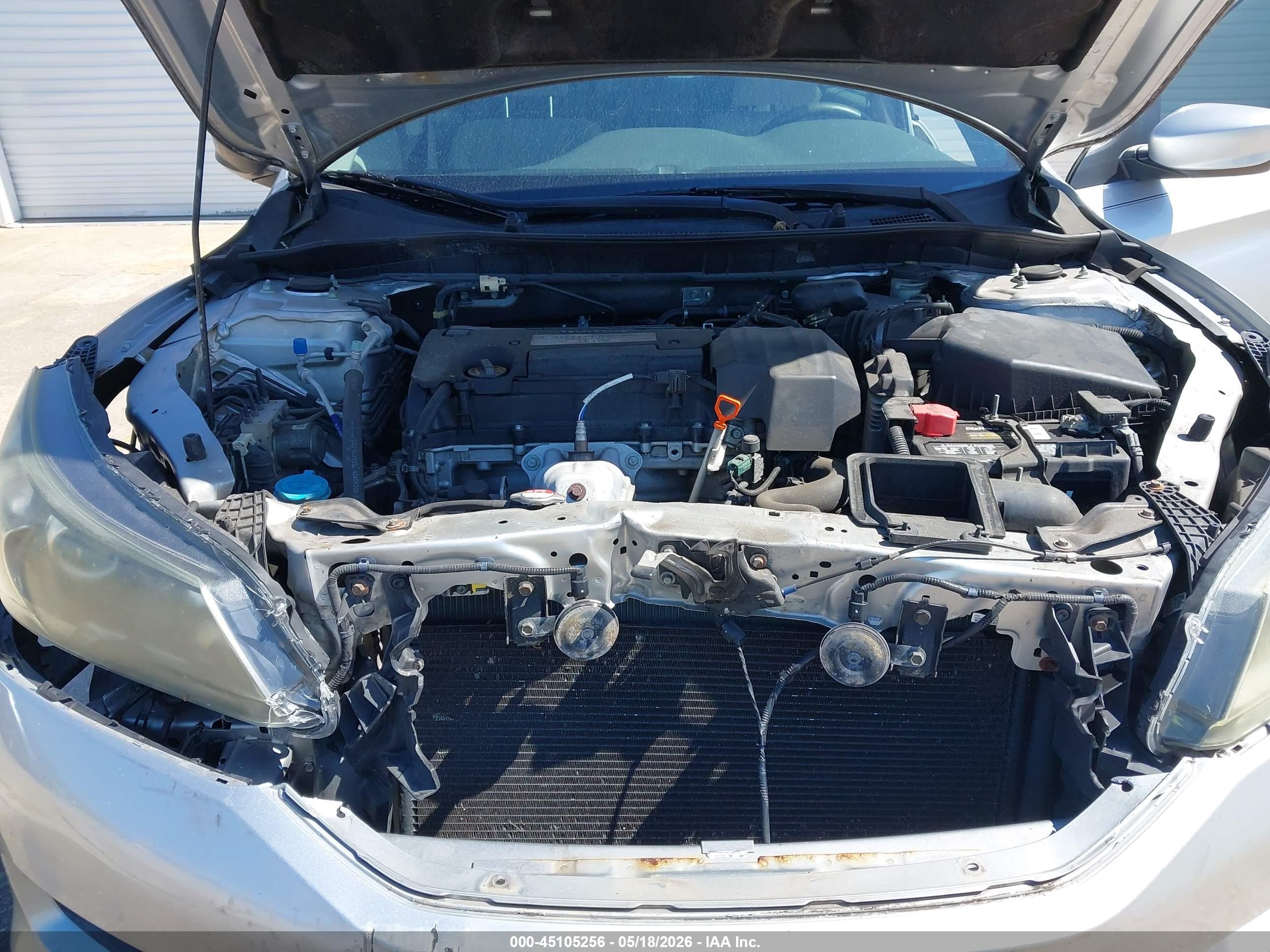 2013 Honda Accord Lx Silver vin: 1HGCR2F32DA131237