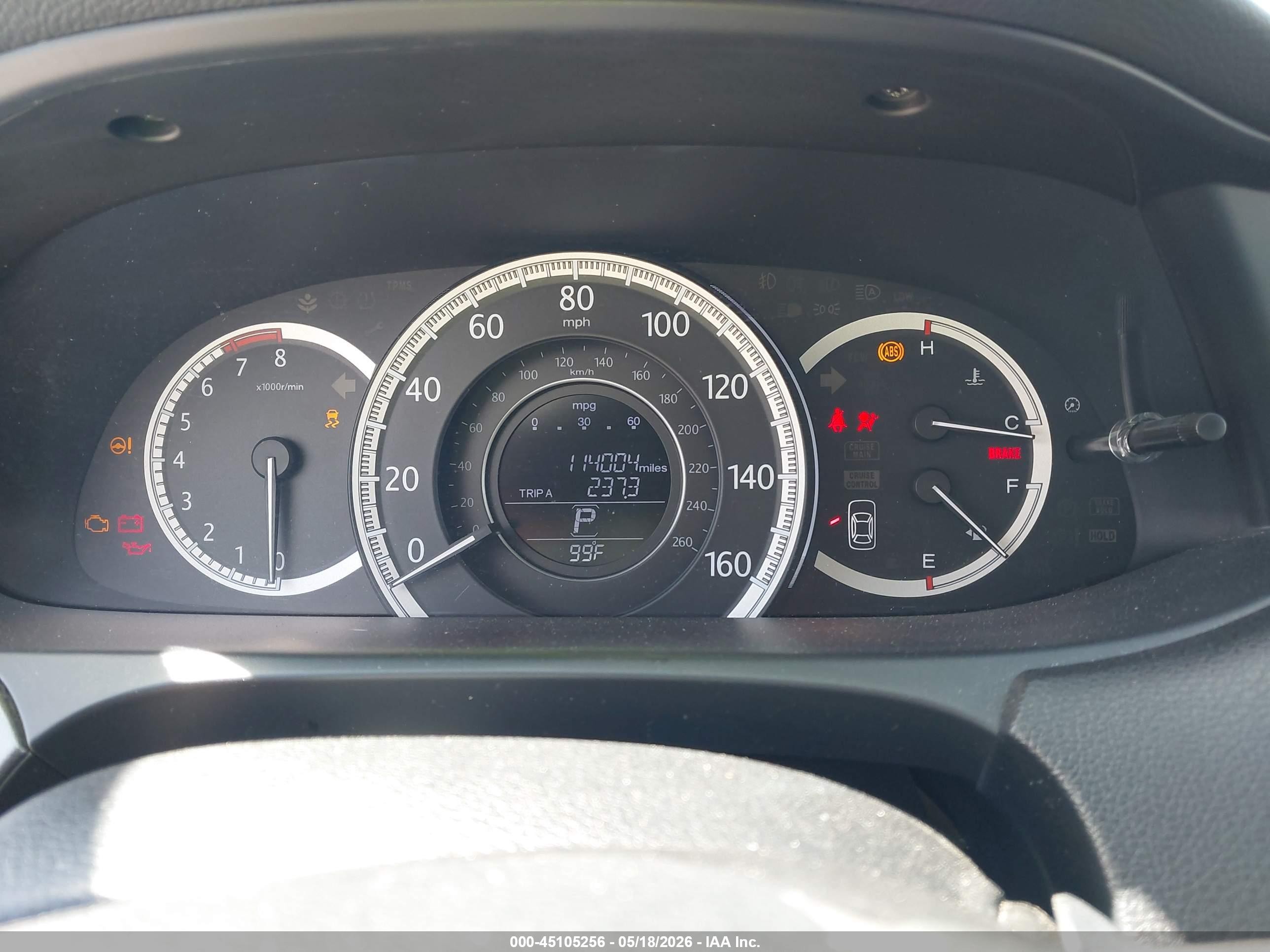 2013 Honda Accord Lx Silver vin: 1HGCR2F32DA131237