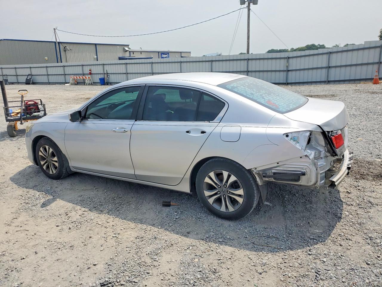2013 Honda Accord Lx Silver vin: 1HGCR2F32DA135174