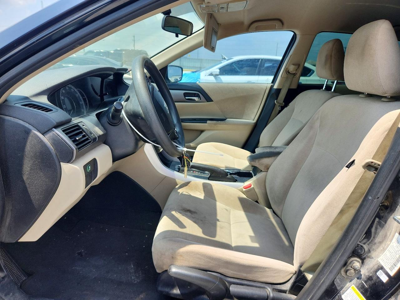 2013 Honda Accord Lx Black vin: 1HGCR2F32DA145283