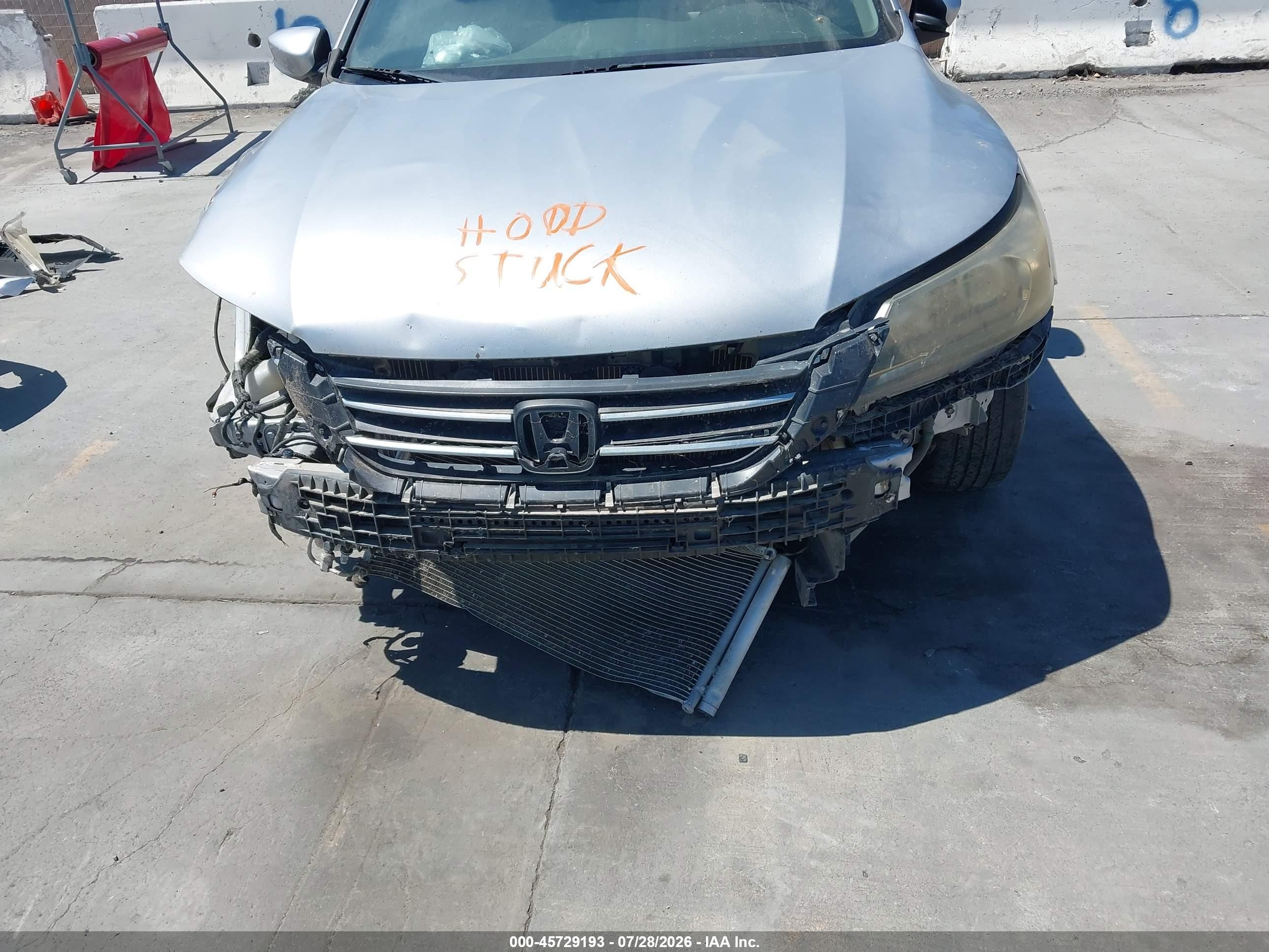 2013 Honda Accord Lx Серый vin: 1HGCR2F32DA152203