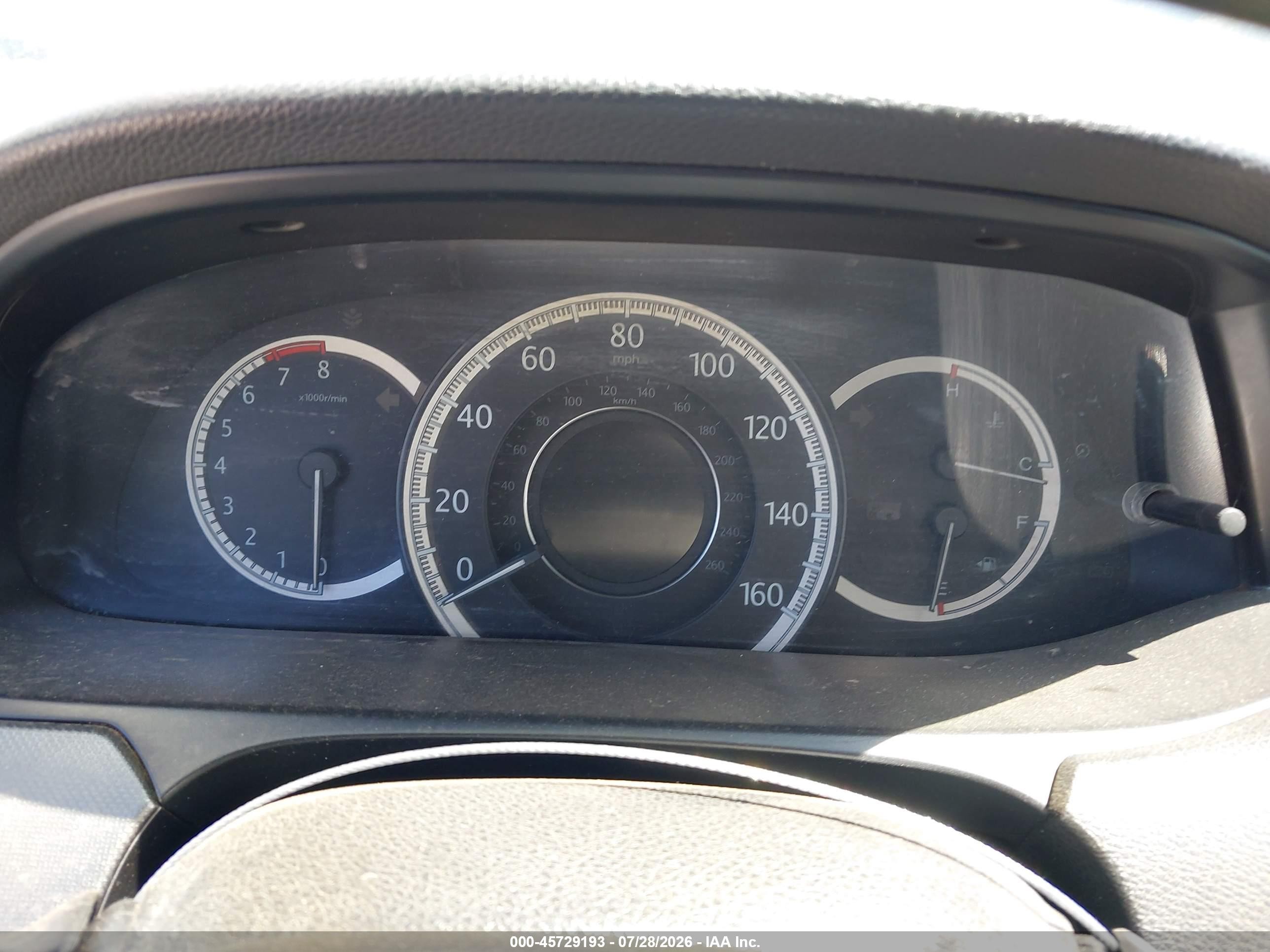 2013 Honda Accord Lx Серый vin: 1HGCR2F32DA152203