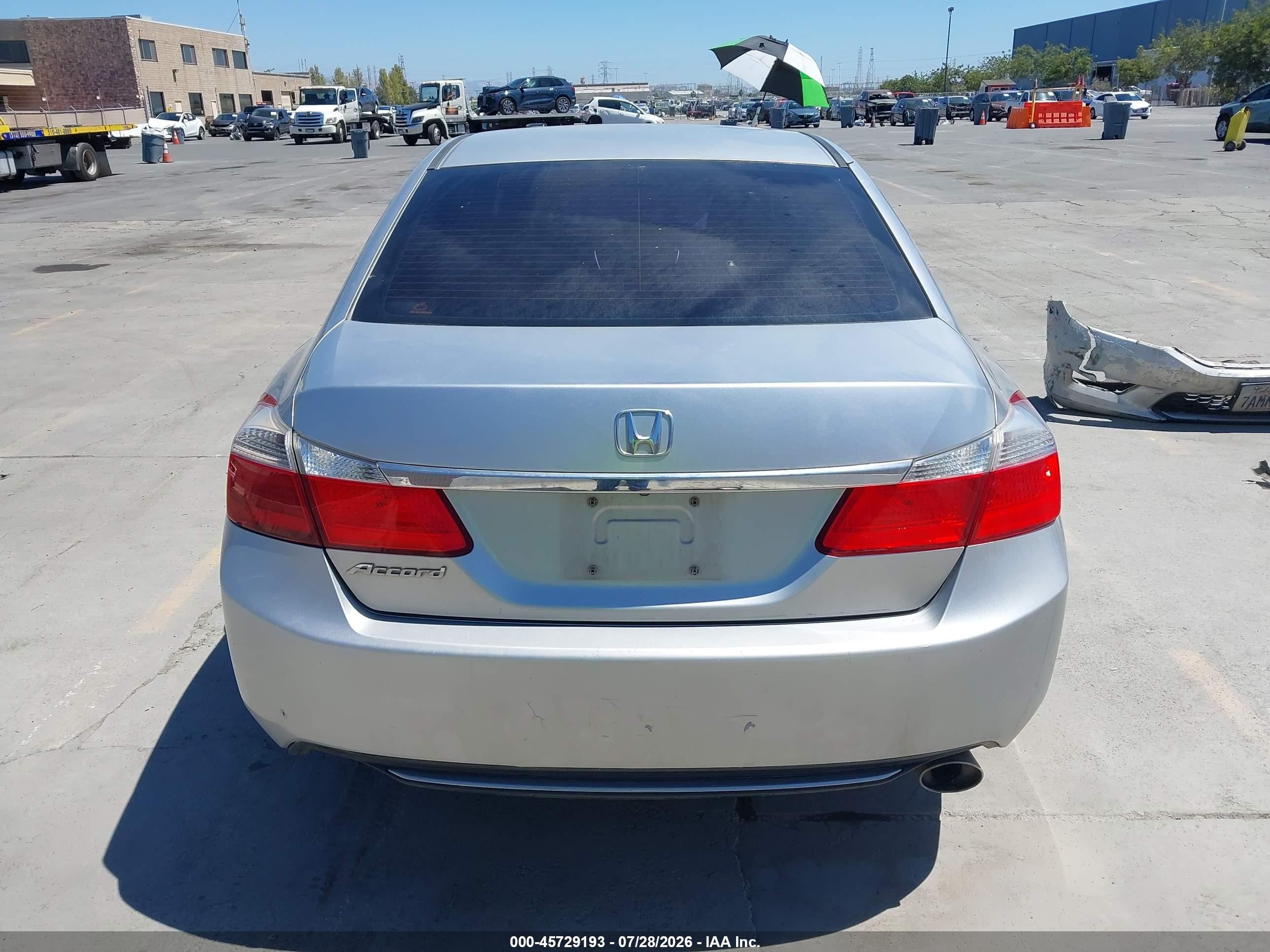 2013 Honda Accord Lx Серый vin: 1HGCR2F32DA152203