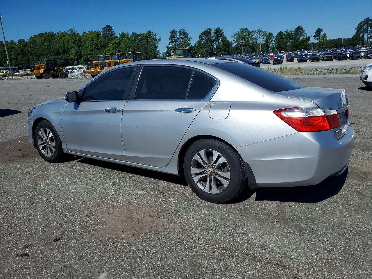 2013 Honda Accord Lx Silver vin: 1HGCR2F32DA153948