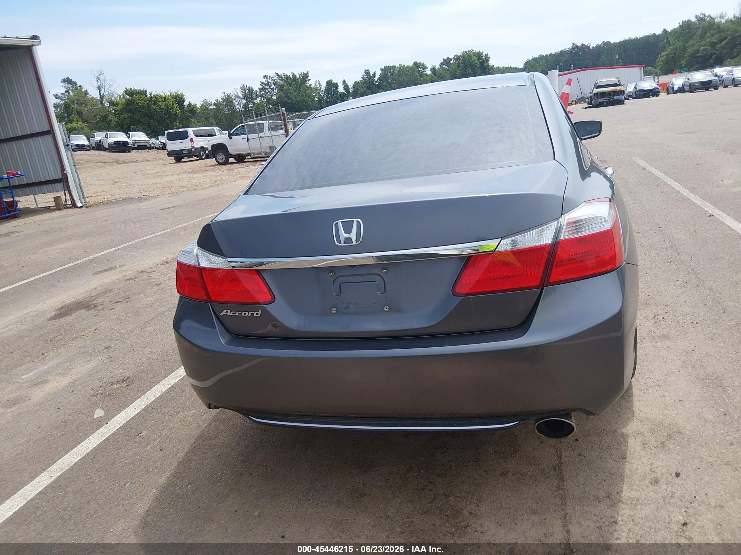 2013 Honda Accord Lx Gray vin: 1HGCR2F32DA157675