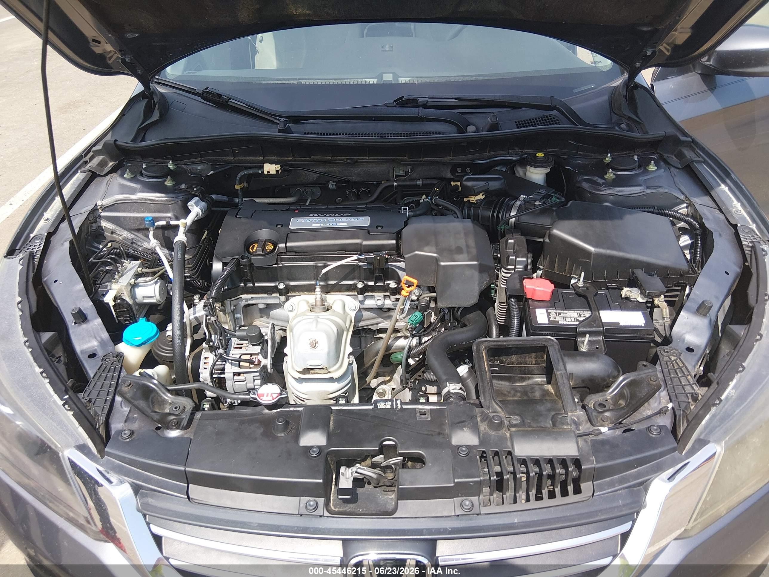 2013 Honda Accord Lx Gray vin: 1HGCR2F32DA157675