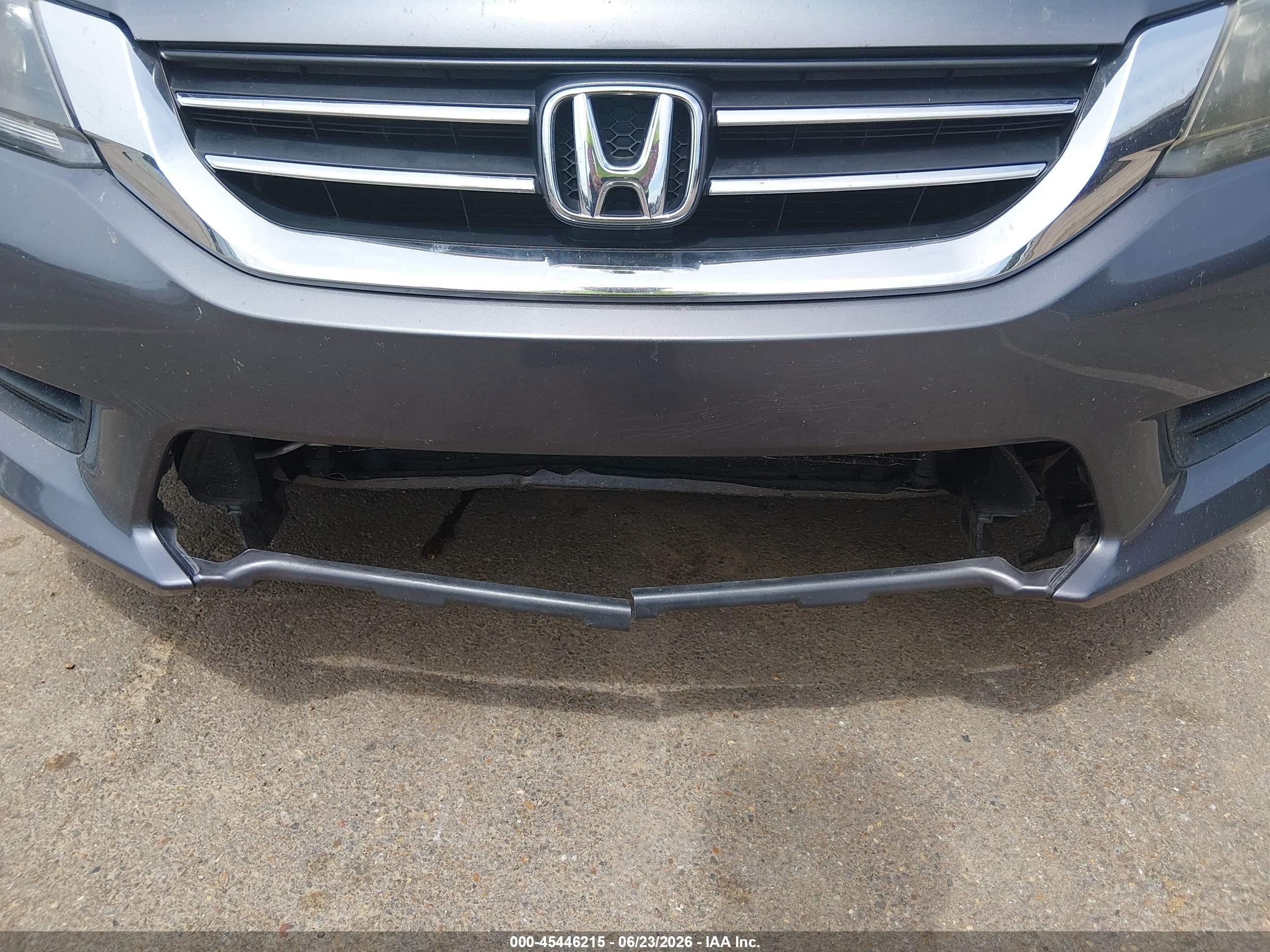 2013 Honda Accord Lx Gray vin: 1HGCR2F32DA157675