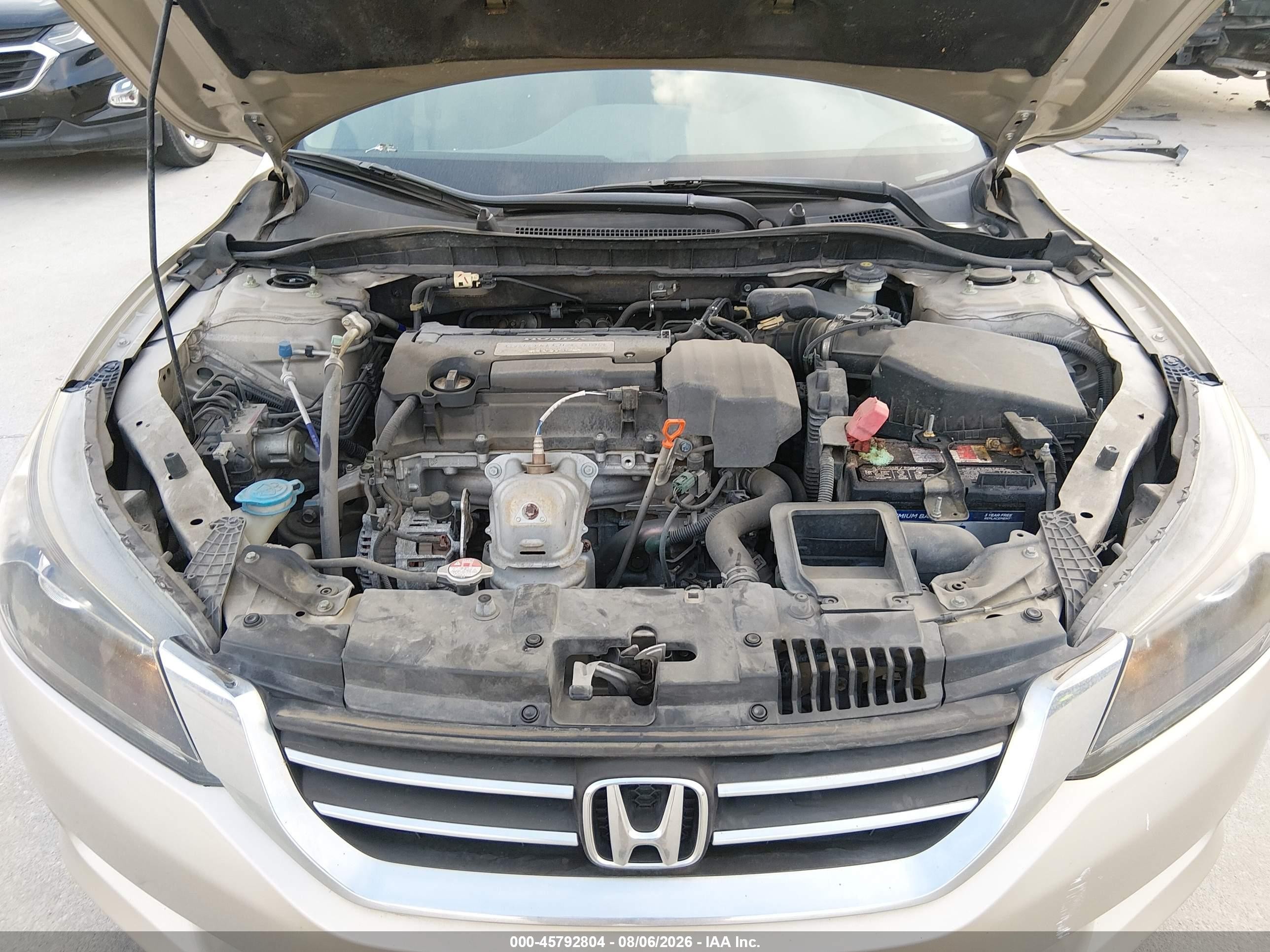 2013 Honda Accord Lx Бежевый vin: 1HGCR2F32DA171592