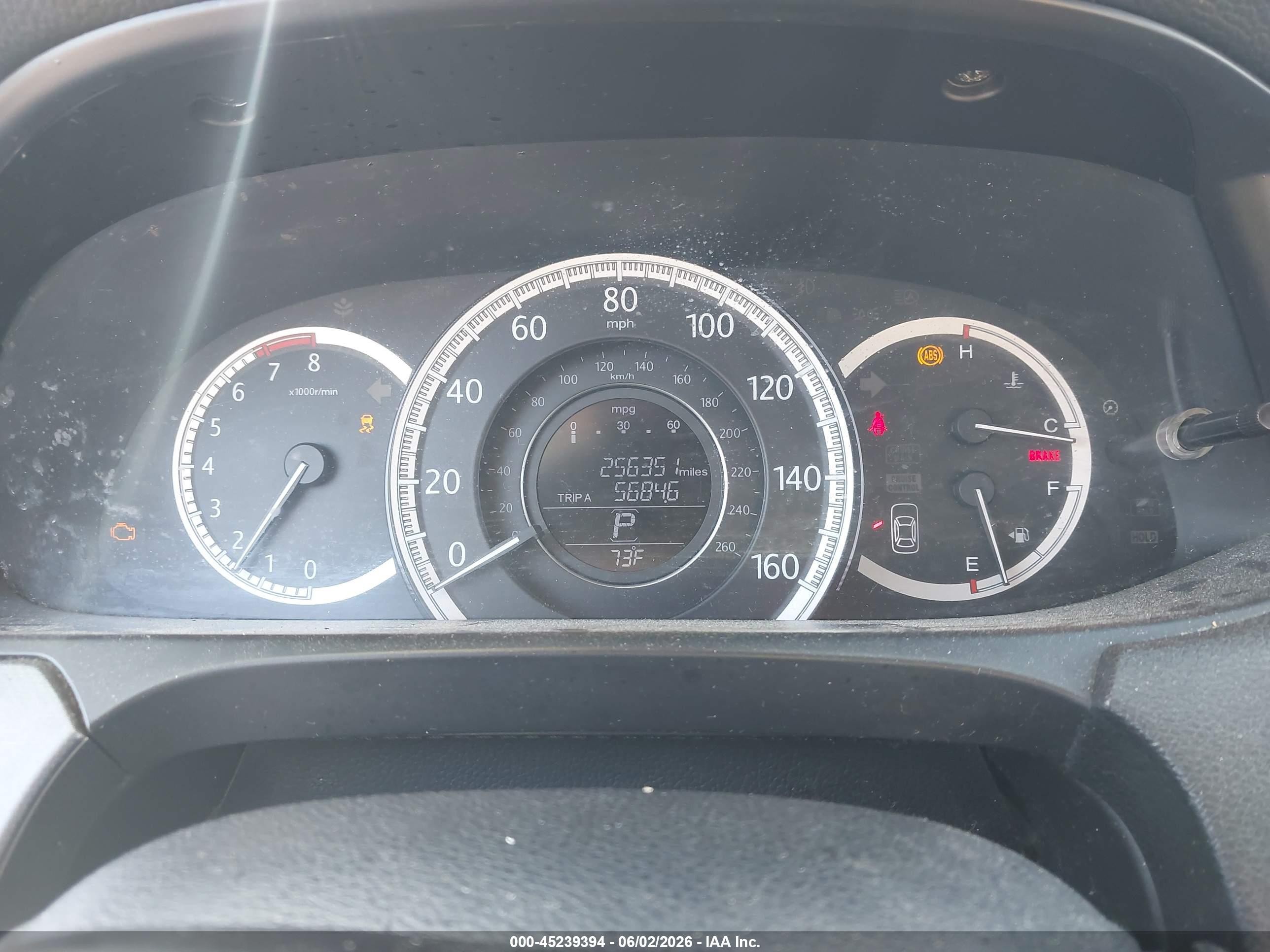 2013 Honda Accord Lx Red vin: 1HGCR2F32DA190434