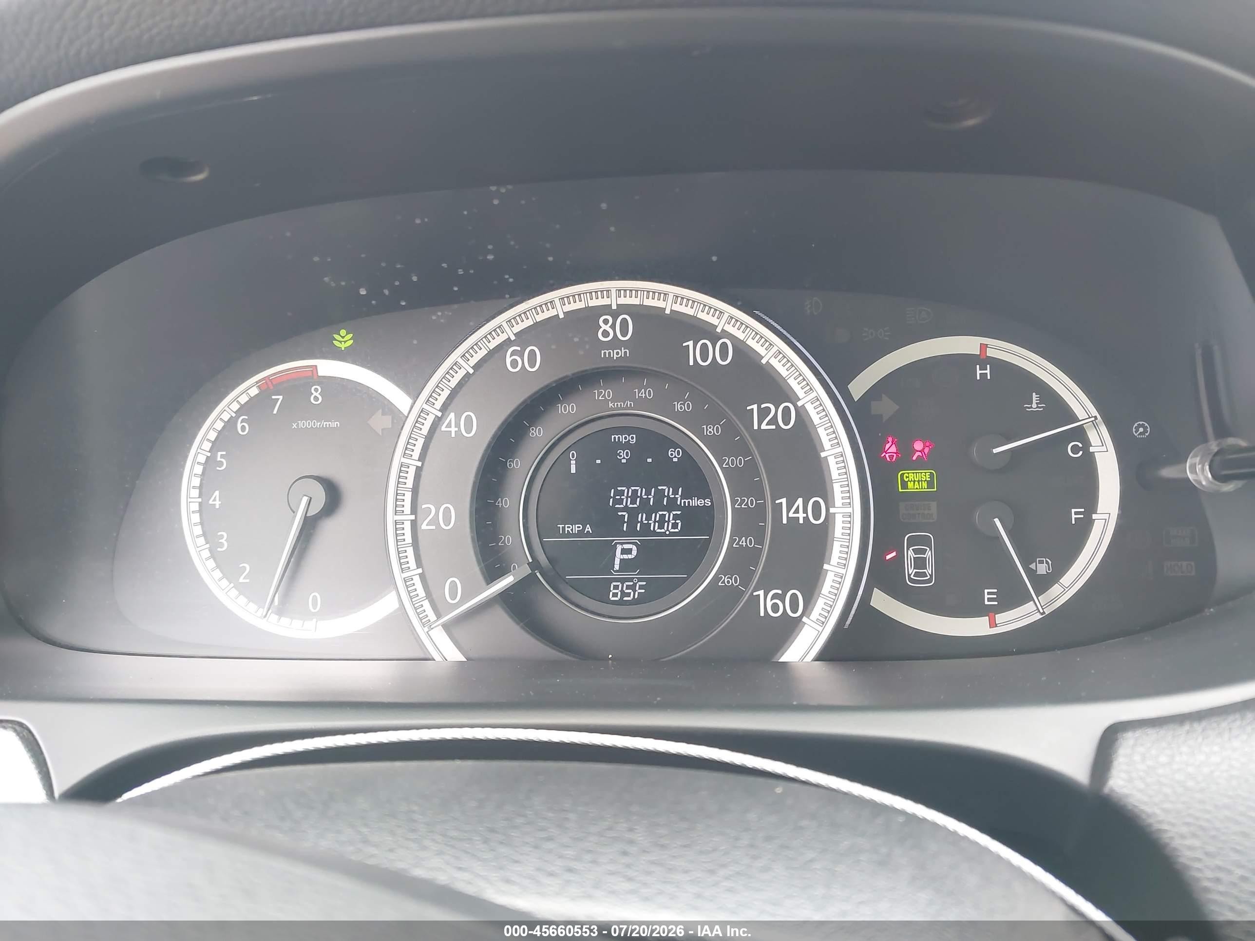 2013 Honda Accord Lx White vin: 1HGCR2F32DA191194
