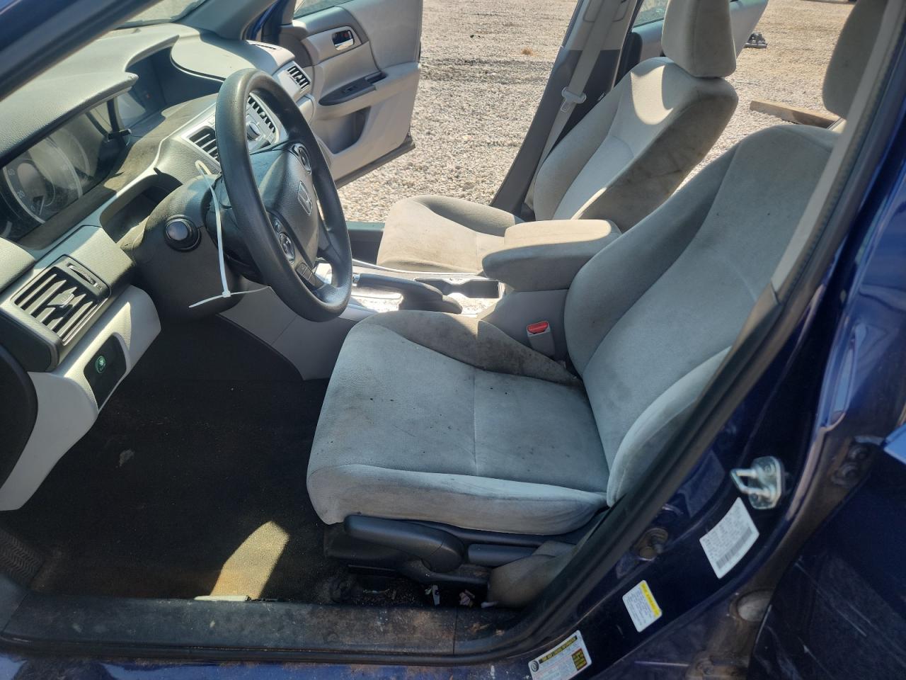 2013 Honda Accord Lx Blue vin: 1HGCR2F32DA205840