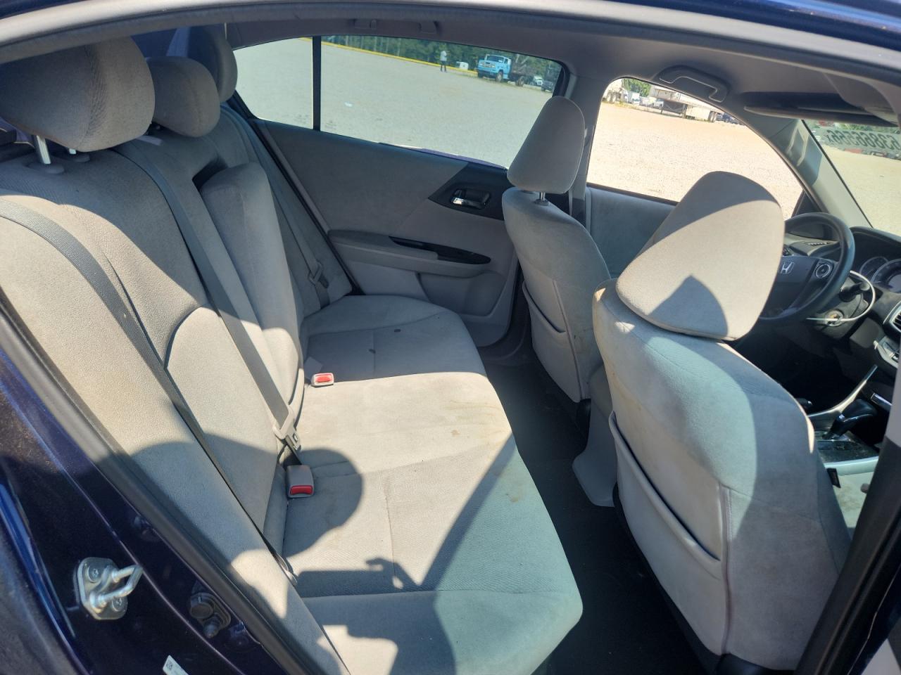 2013 Honda Accord Lx Blue vin: 1HGCR2F32DA205840