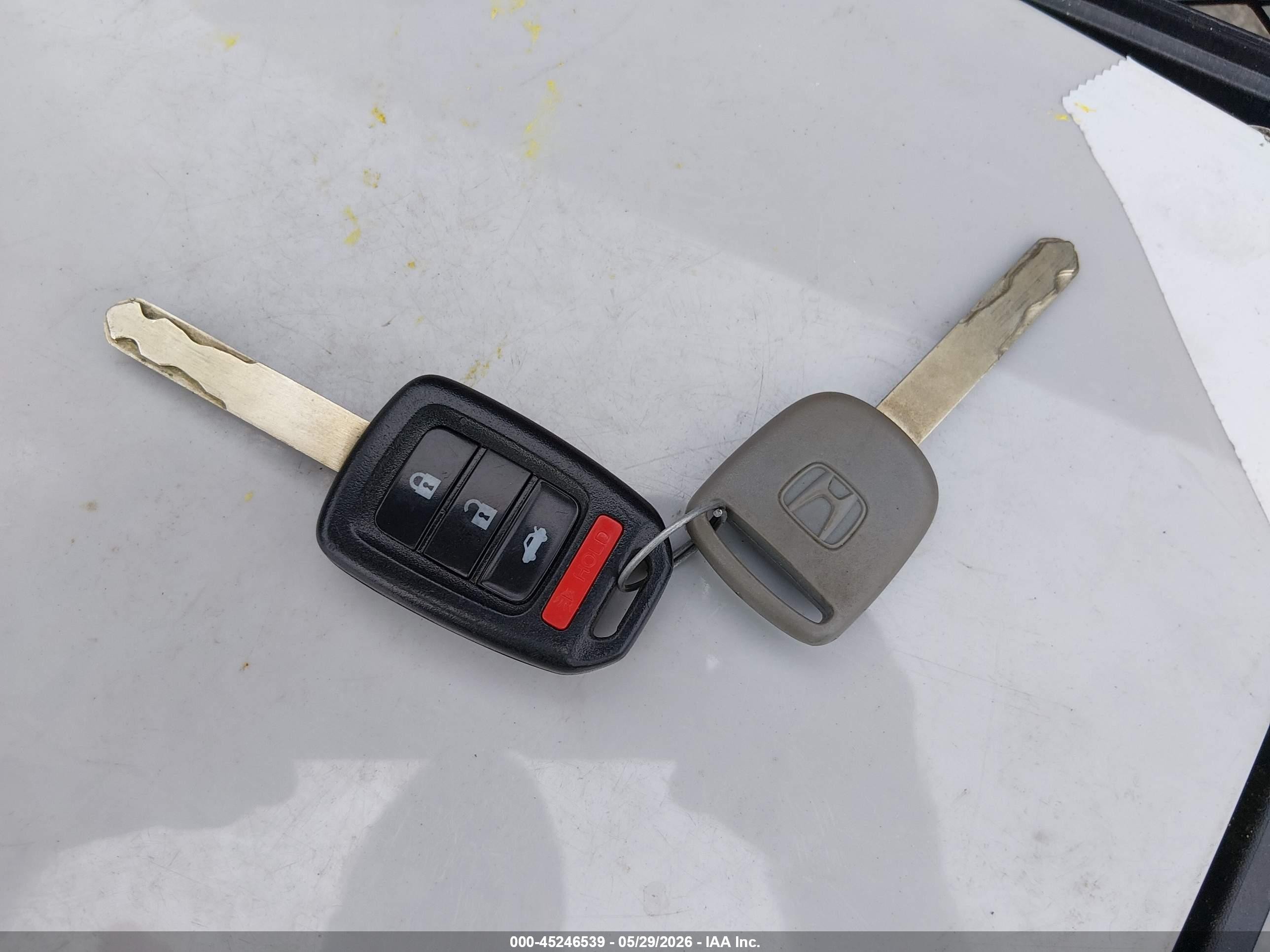 2013 Honda Accord Lx White vin: 1HGCR2F32DA230611