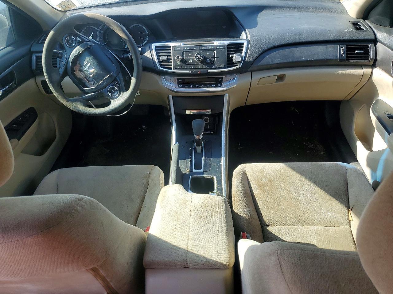 2013 Honda Accord Lx White vin: 1HGCR2F32DA232021