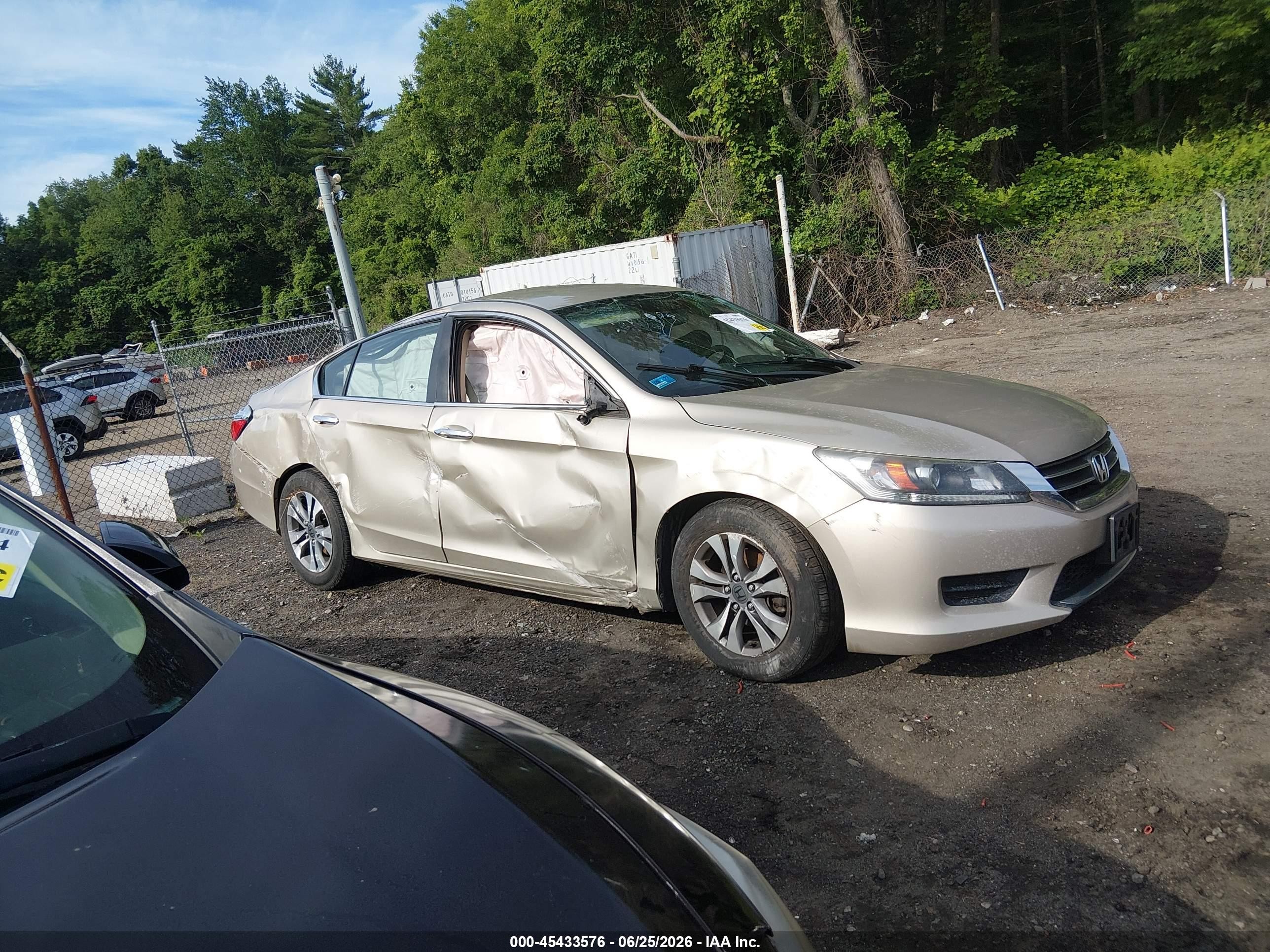 2013 Honda Accord Lx Gold vin: 1HGCR2F32DA238496