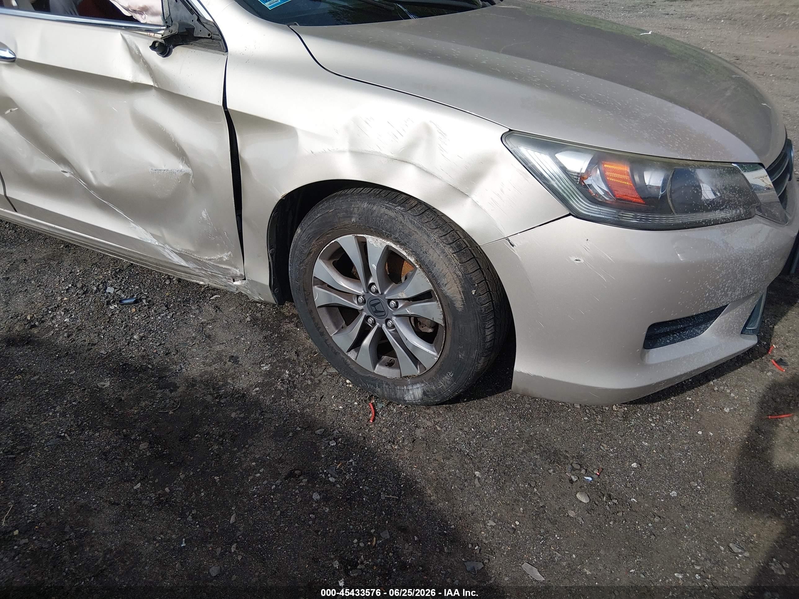 2013 Honda Accord Lx Gold vin: 1HGCR2F32DA238496