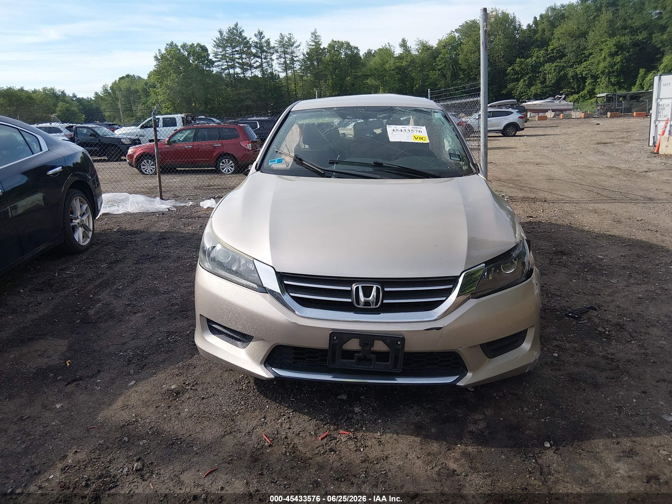 2013 Honda Accord Lx Gold vin: 1HGCR2F32DA238496