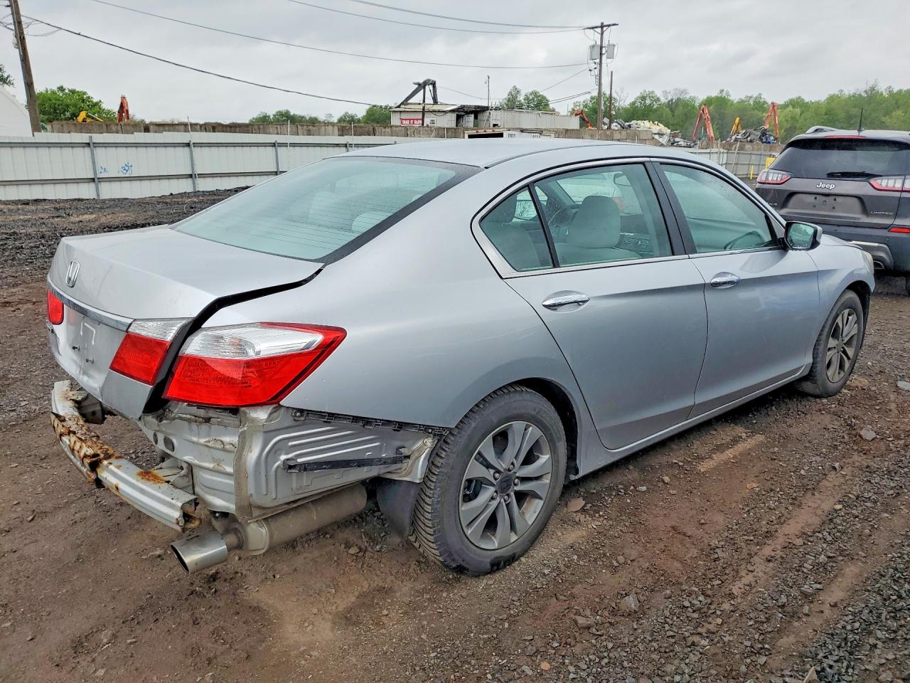 2013 Honda Accord Lx Silver vin: 1HGCR2F32DA280733