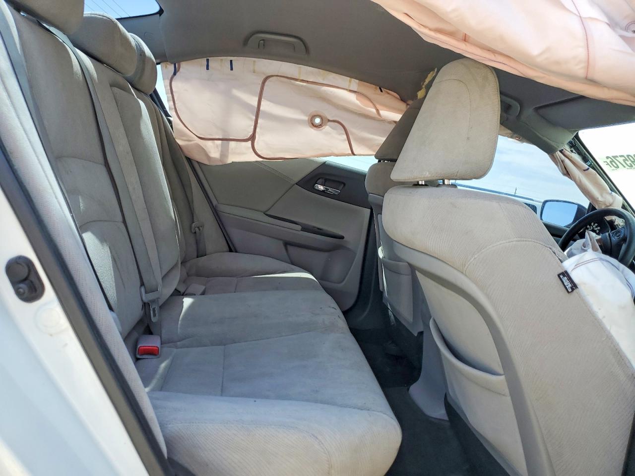 2013 Honda Accord Lx White vin: 1HGCR2F32DA803801