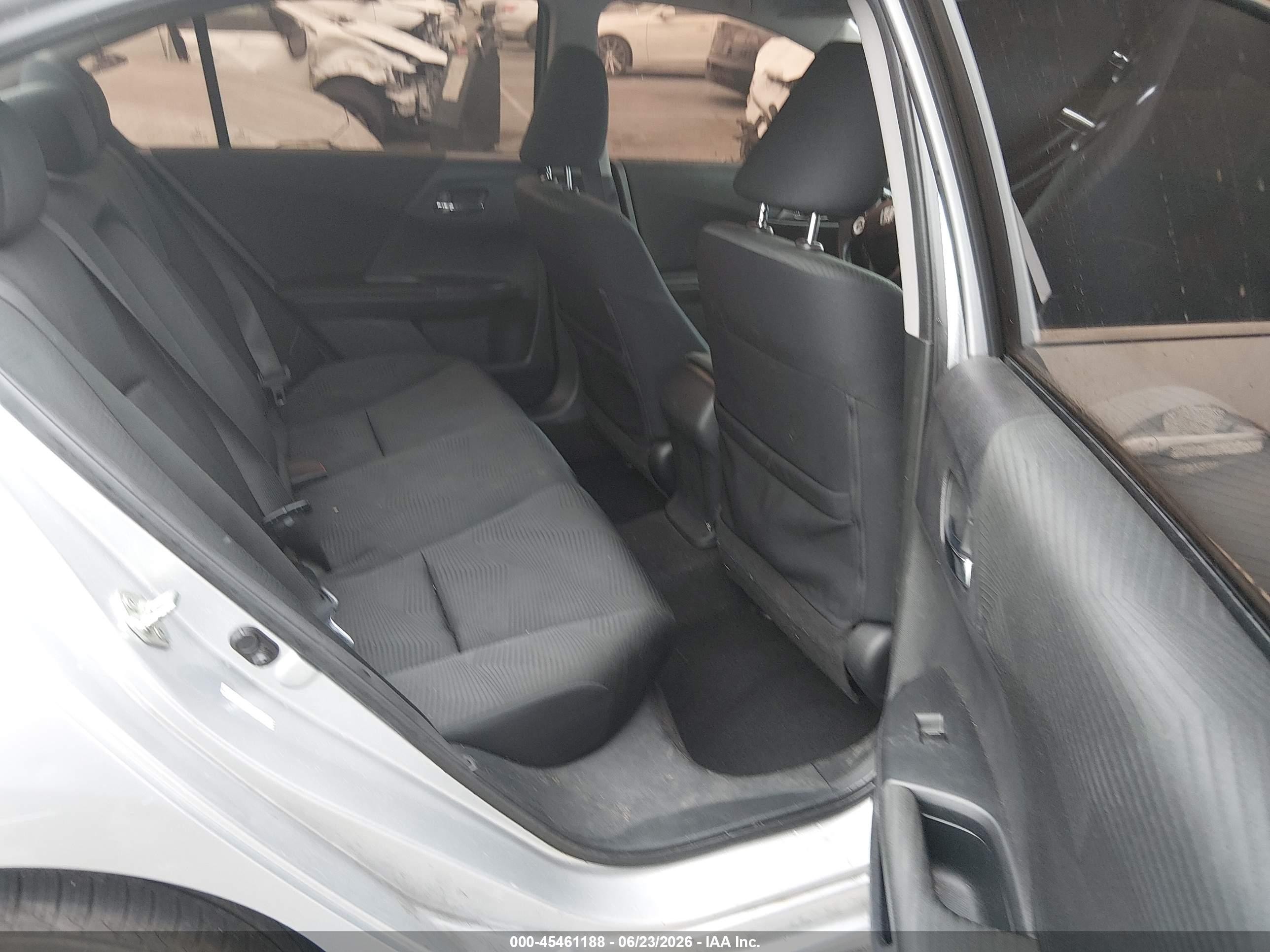2014 Honda Accord Lx Gray vin: 1HGCR2F32EA014162