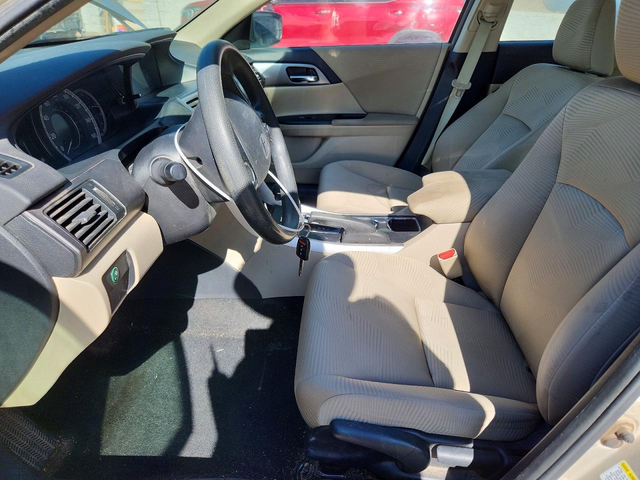 2014 Honda Accord Lx Желто-коричневый vin: 1HGCR2F32EA027381