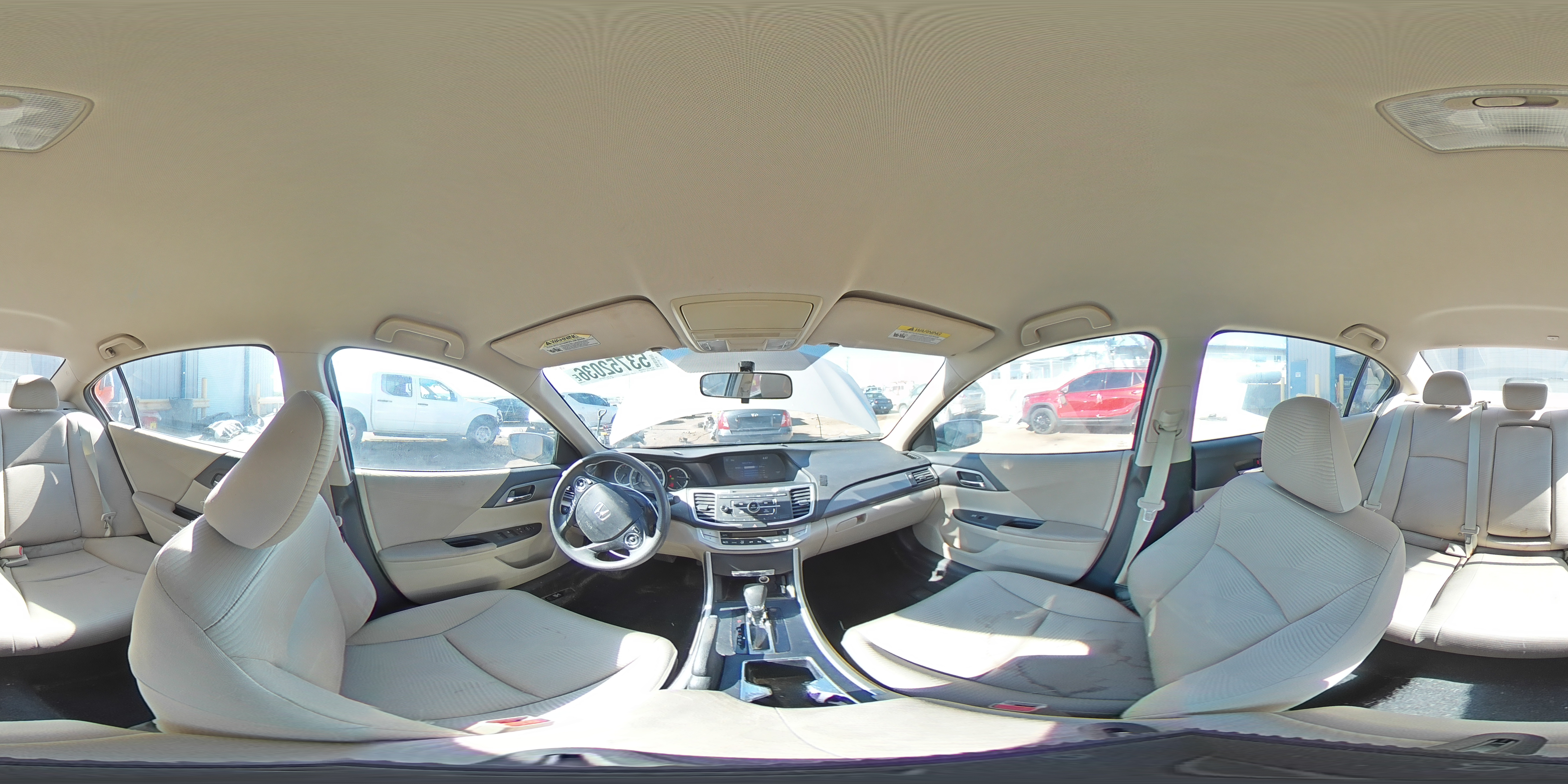 2014 Honda Accord Lx Желто-коричневый vin: 1HGCR2F32EA027381