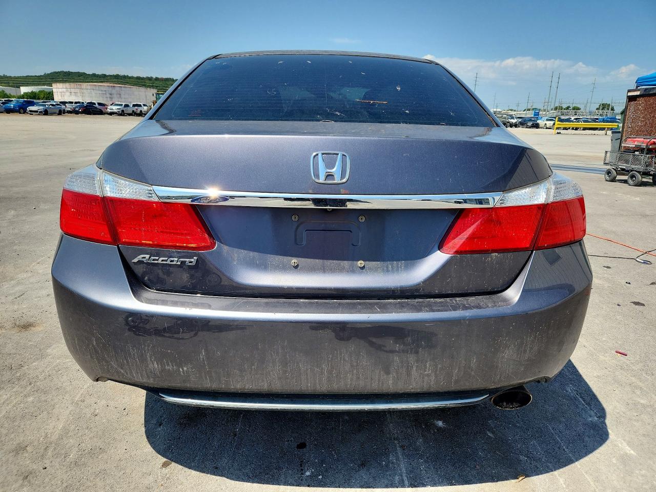 2014 Honda Accord Lx Gray vin: 1HGCR2F32EA035447