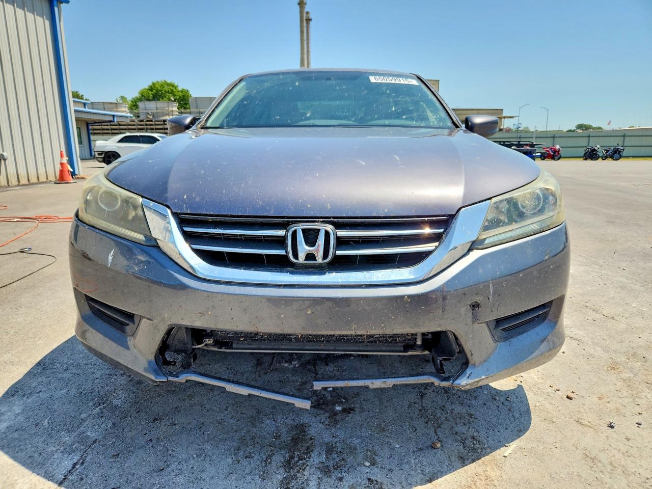 2014 Honda Accord Lx Gray vin: 1HGCR2F32EA035447