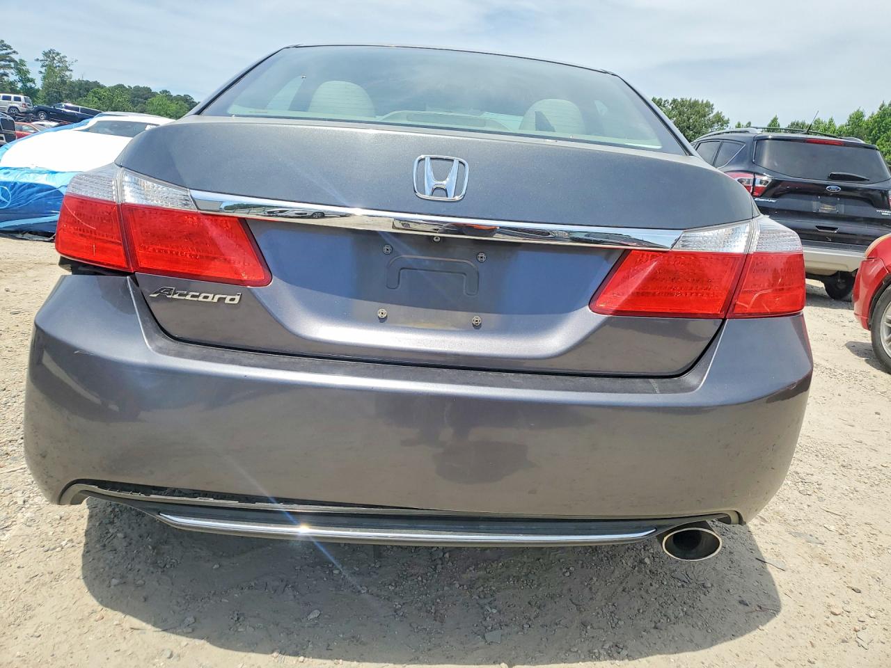 2014 Honda Accord Lx Gray vin: 1HGCR2F32EA042933